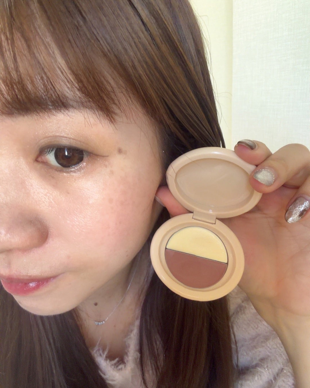 どら焼きリップ&チーク/&nd by rom&nd/マルチパレットを使ったクチコミ(4枚目)