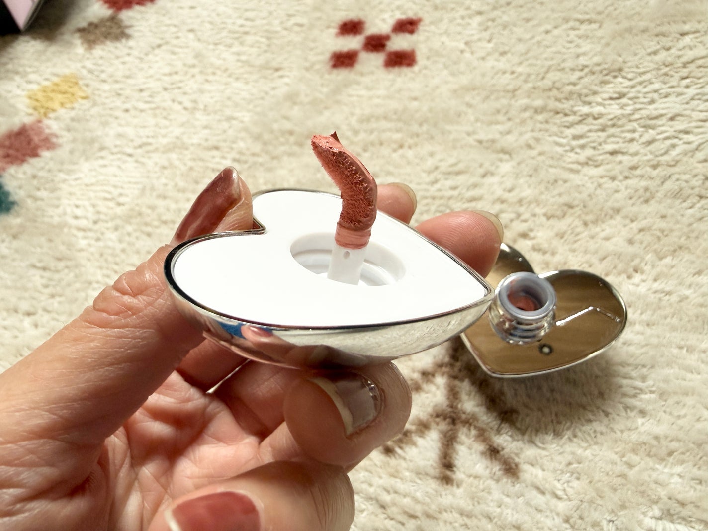 シルバーパース ムースクリーム リップ&チーク/oiad/ジェル・クリームチークを使ったクチコミ(2枚目)