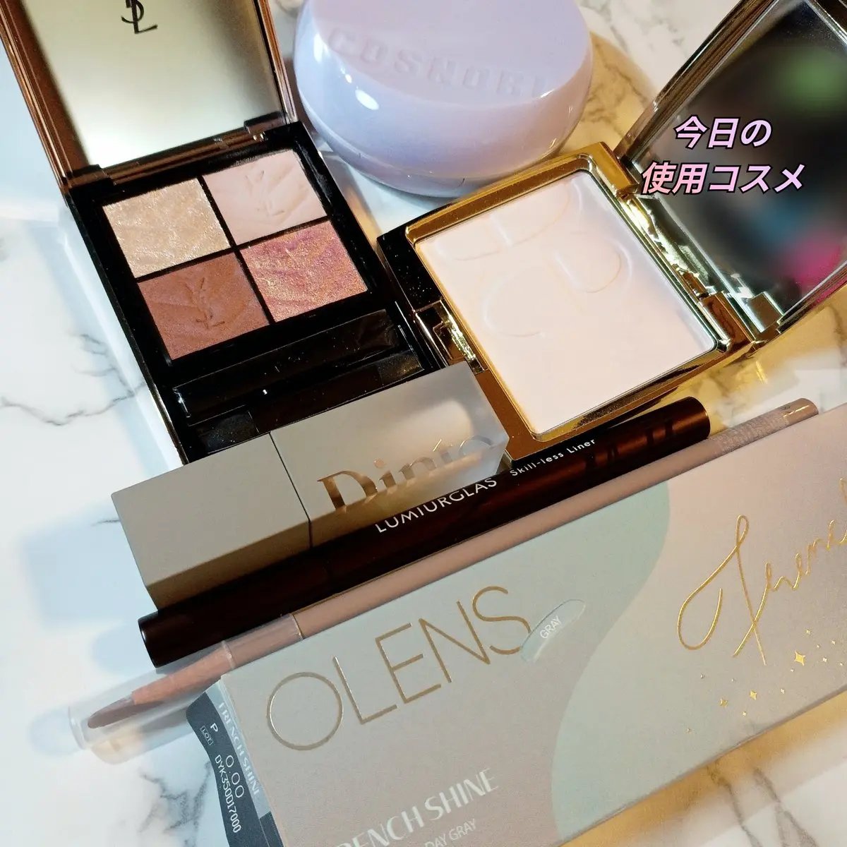 FrenchShine1day gray/OLENS/ワンデー（１DAY）カラコンを使ったクチコミ（1枚目）