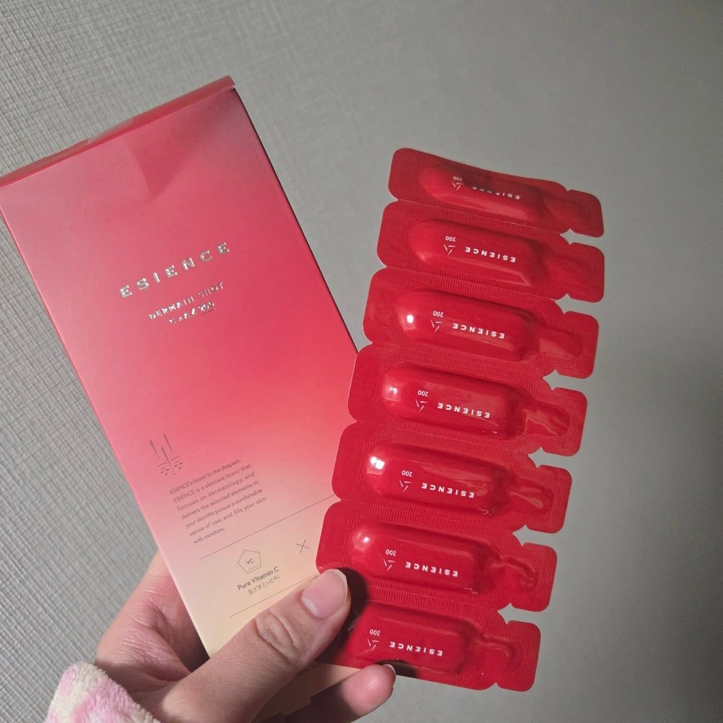 C×AZ ダーマインショット200/ESIENCE/美容液を使ったクチコミ(2枚目)