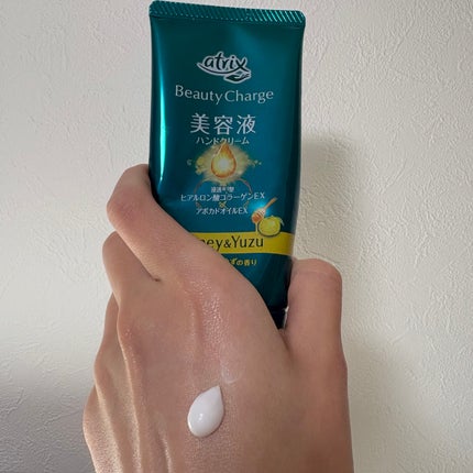 アトリックスビューティーチャージハンドクリーム 金木犀の香り/アトリックス/ハンドクリームを使ったクチコミ(2枚目)