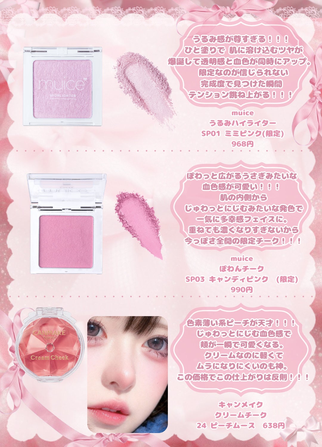 クリームチーク/キャンメイク/ジェル・クリームチークを使ったクチコミ(6枚目)