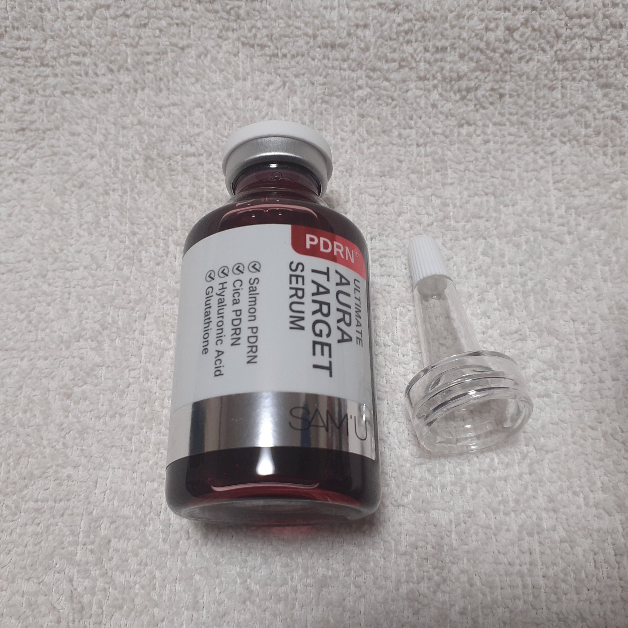 PDRNアルティメットオーラターゲットセラム/SAM'U/美容液を使ったクチコミ（2枚目）