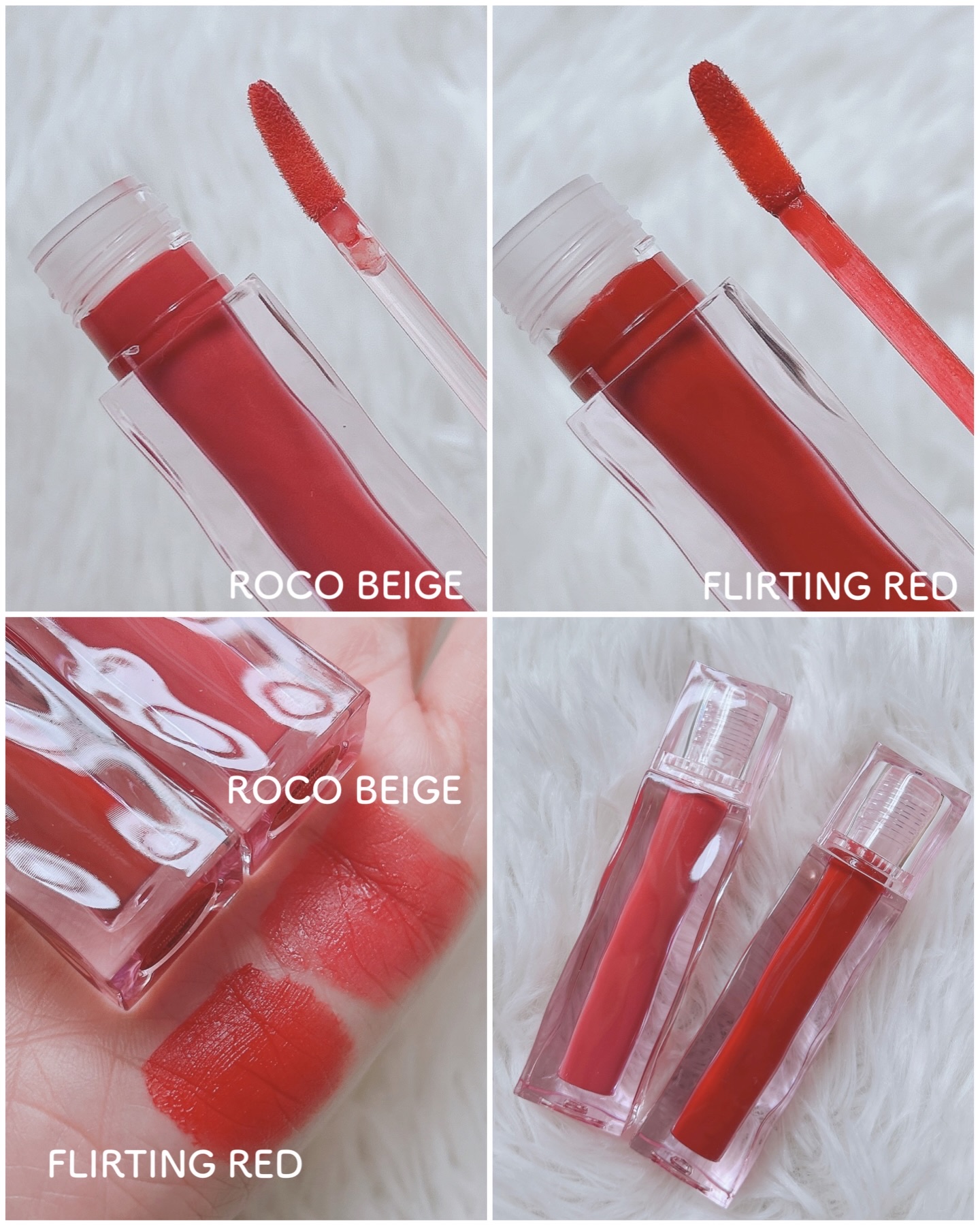 ブラーリングベルベットマットティント/INGA/リップティントを使ったクチコミ（2枚目）