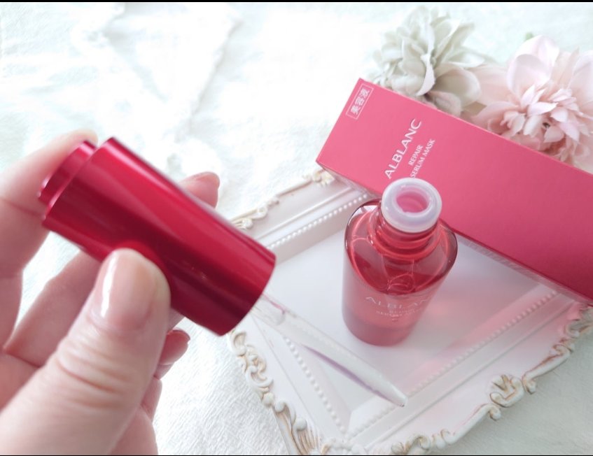 リペア セラムマスク/ALBLANC/美容液を使ったクチコミ（3枚目）