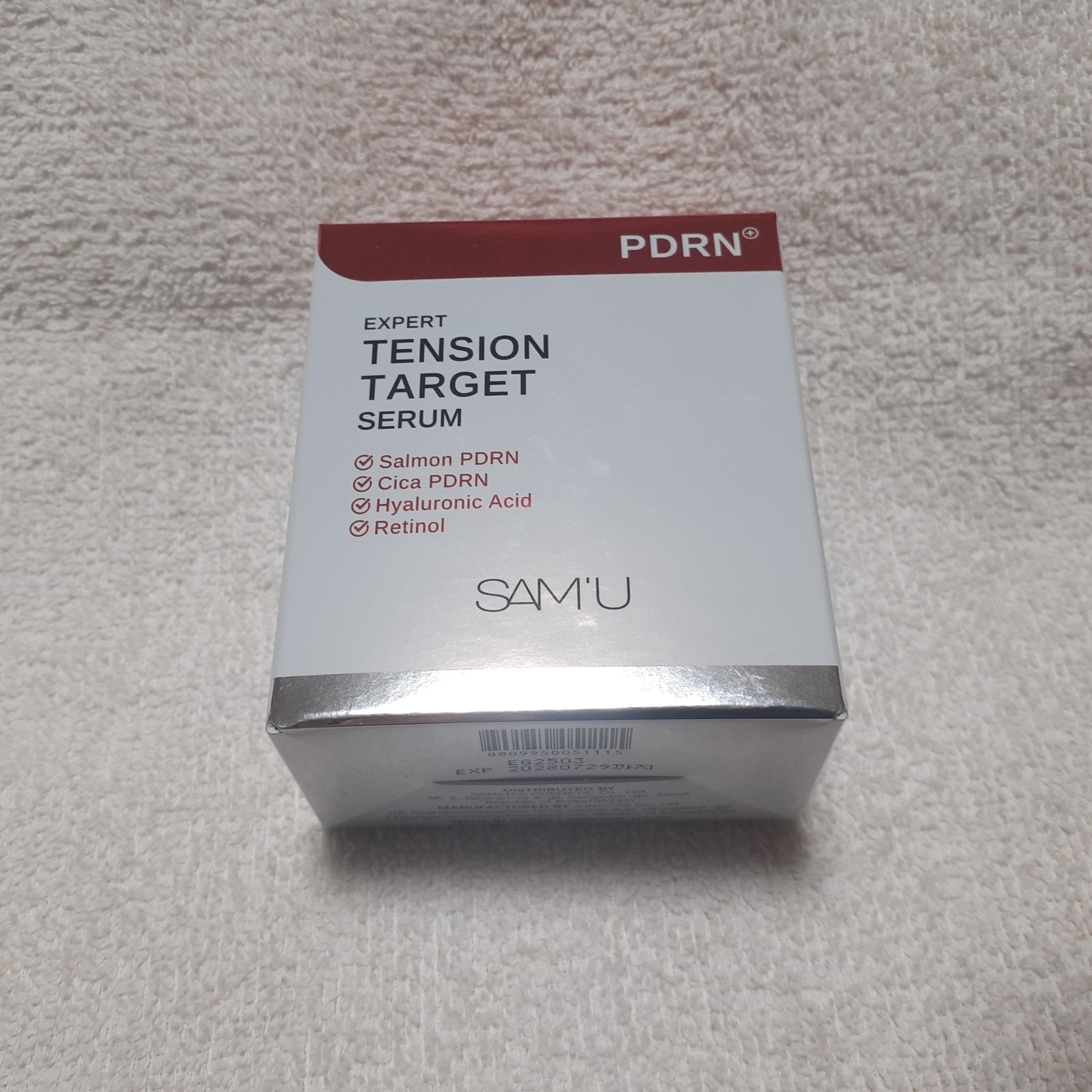 PDRNエキスパートテンションターゲットセラム/SAM'U/美容液を使ったクチコミ（1枚目）