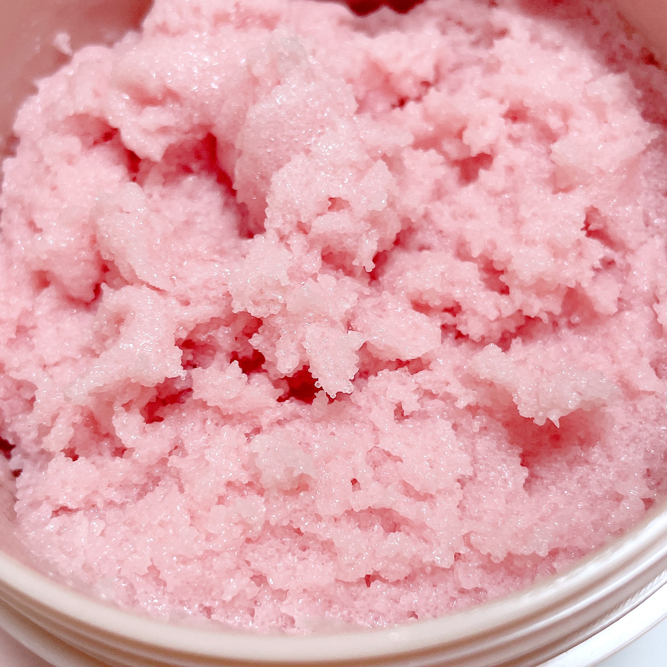 Q+Me スウィート ボム タラソ スクラブ/AGARISM/バストケア・ヒップケアを使ったクチコミ（2枚目）