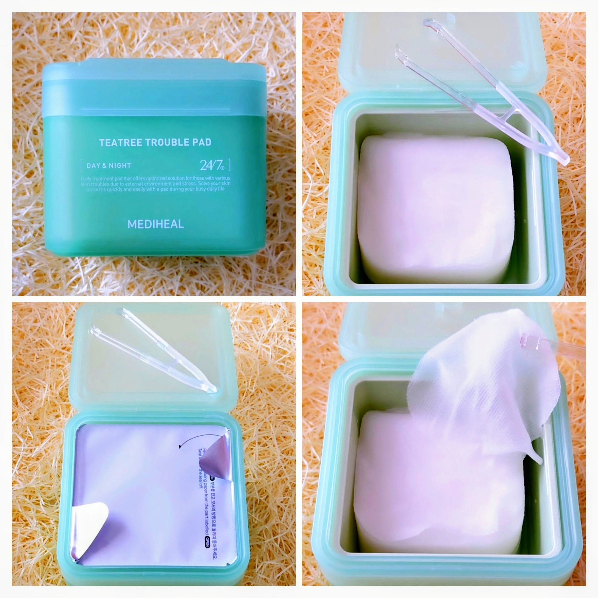 ティーツリー トラブルパッド/MEDIHEAL/トナーパッドを使ったクチコミ（1枚目）