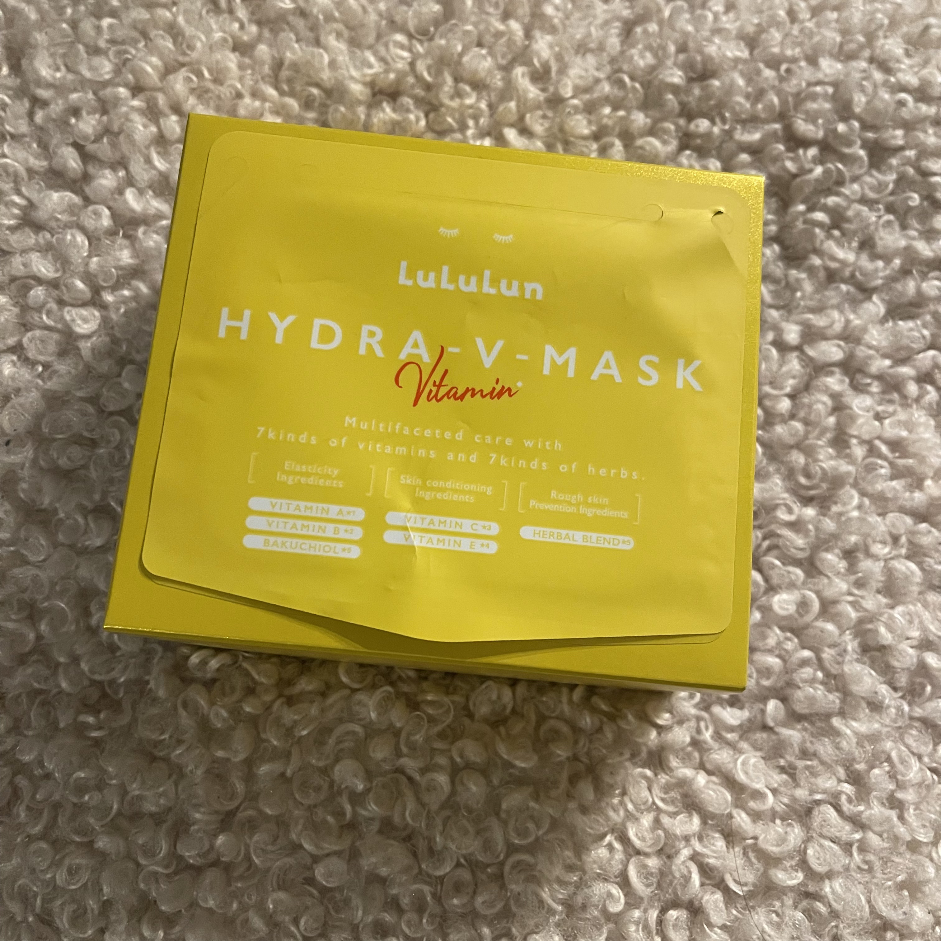 ルルルン ハイドラ V マスク/ルルルン/シートマスク・パックを使ったクチコミ（1枚目）