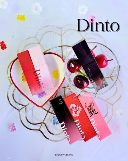 ブラーグロイリップティント/Dinto/リップティントを使ったクチコミ(1枚目)