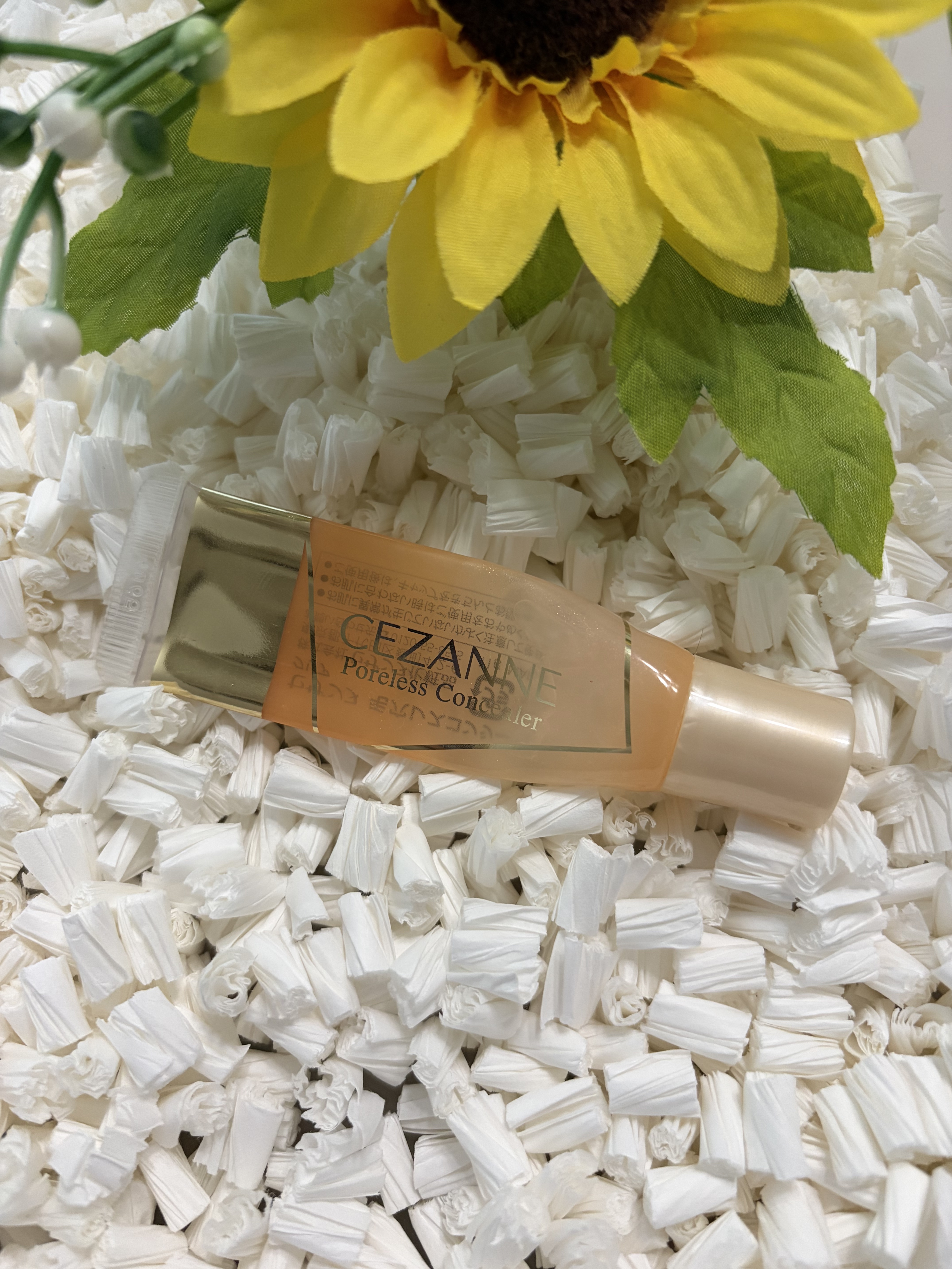 毛穴レスコンシーラー/CEZANNE/クリームコンシーラーを使ったクチコミ（1枚目）