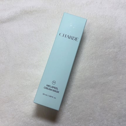 メラピールクリームマスク/CHARDE/ピーリングを使ったクチコミ(1枚目)