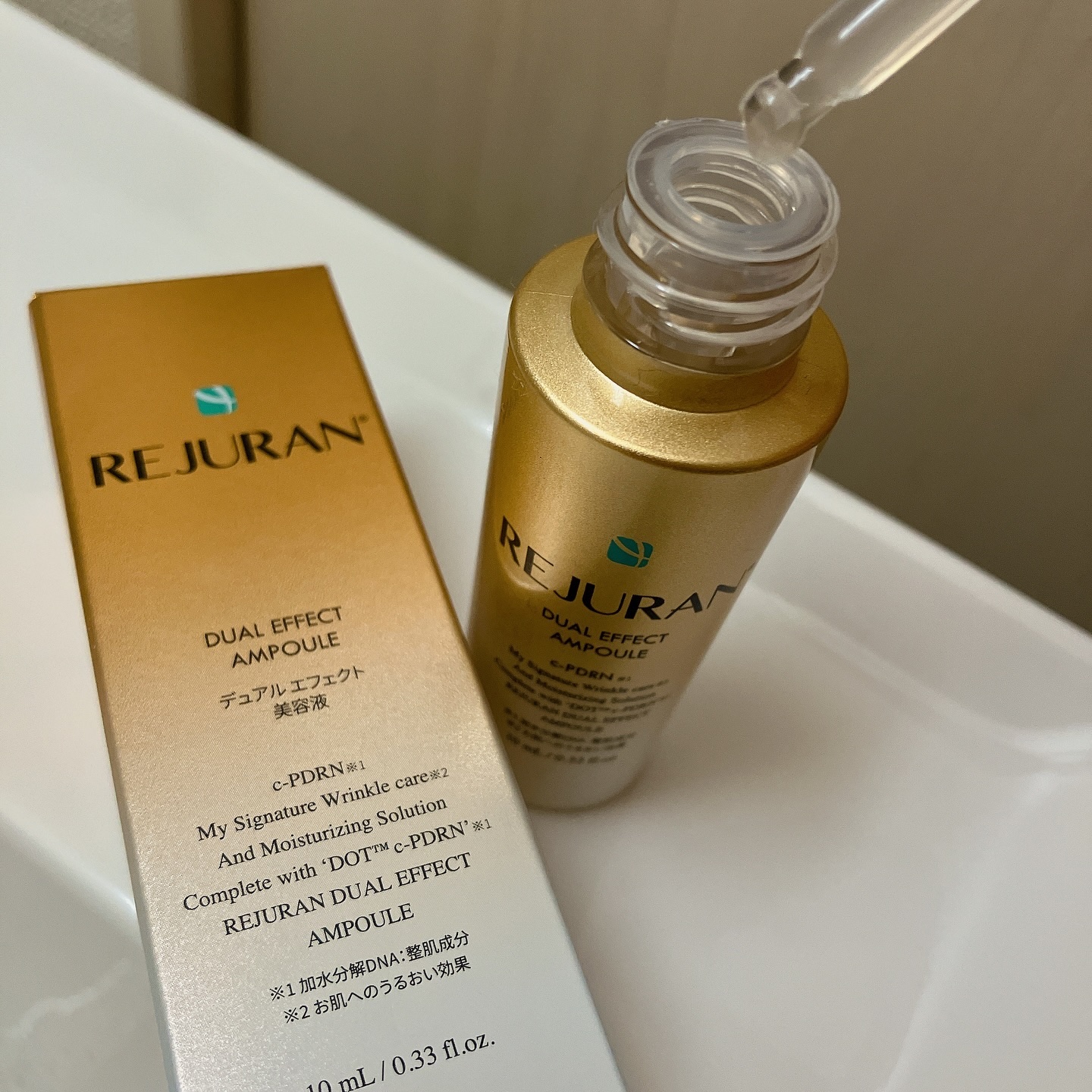 REJURAN デュアル エフェクト アンプル 30mL/REJURAN COSMETICS/美容液を使ったクチコミ（3枚目）