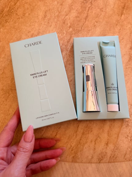 NMNプラスリフトアイクリーム/CHARDE/アイケア・アイクリームを使ったクチコミ(1枚目)