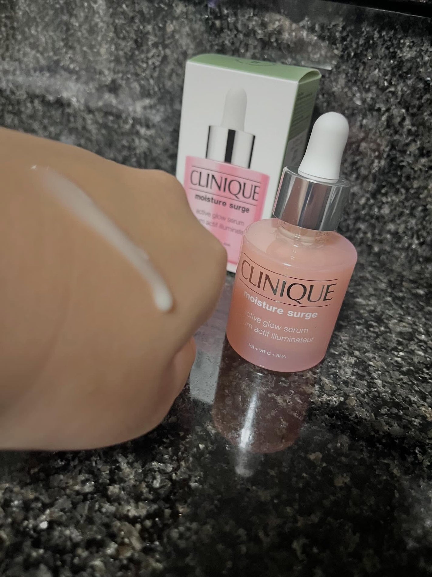 モイスチャー サージ グロウ リファイン セラム(美容液)/CLINIQUE/美容液を使ったクチコミ(3枚目)