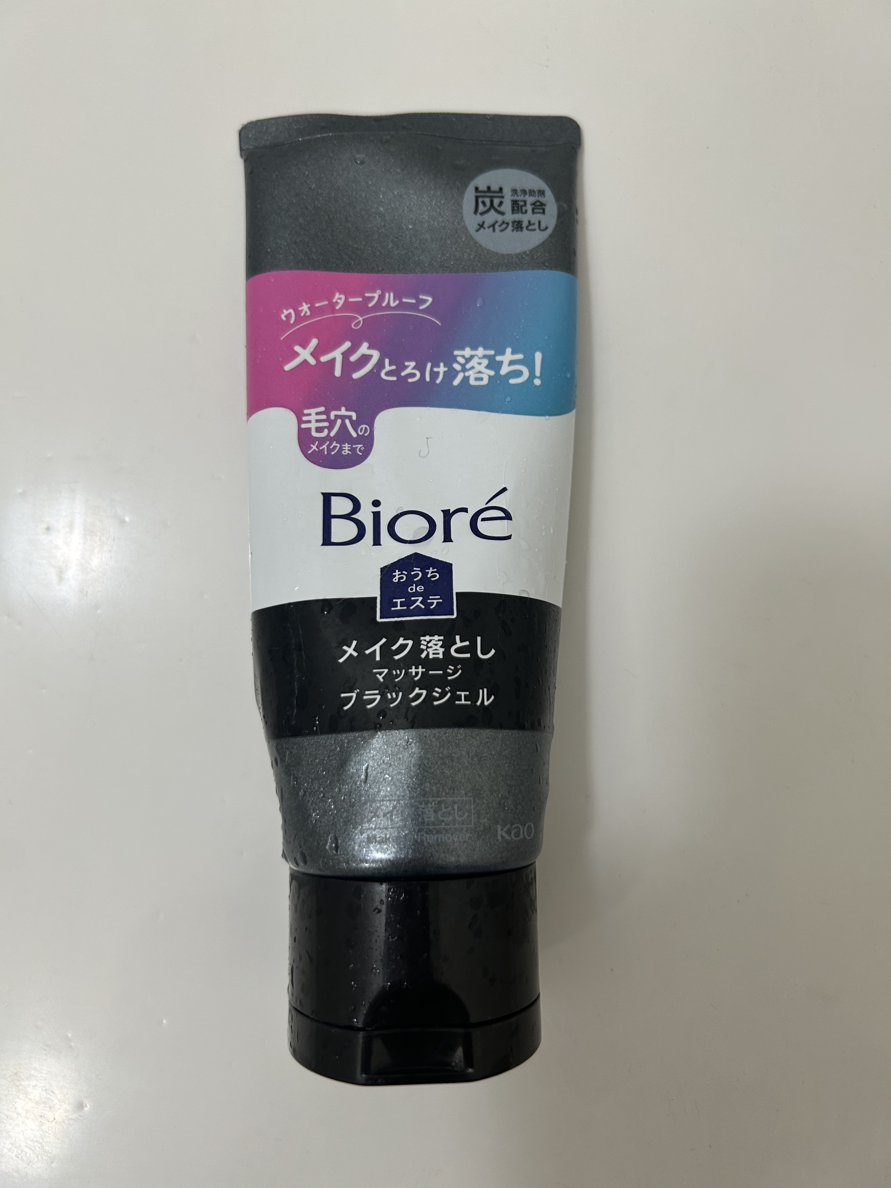 ビオレ おうちdeエステ メイク落とし マッサージブラックジェル/ビオレ/クレンジングジェルを使ったクチコミ（1枚目）