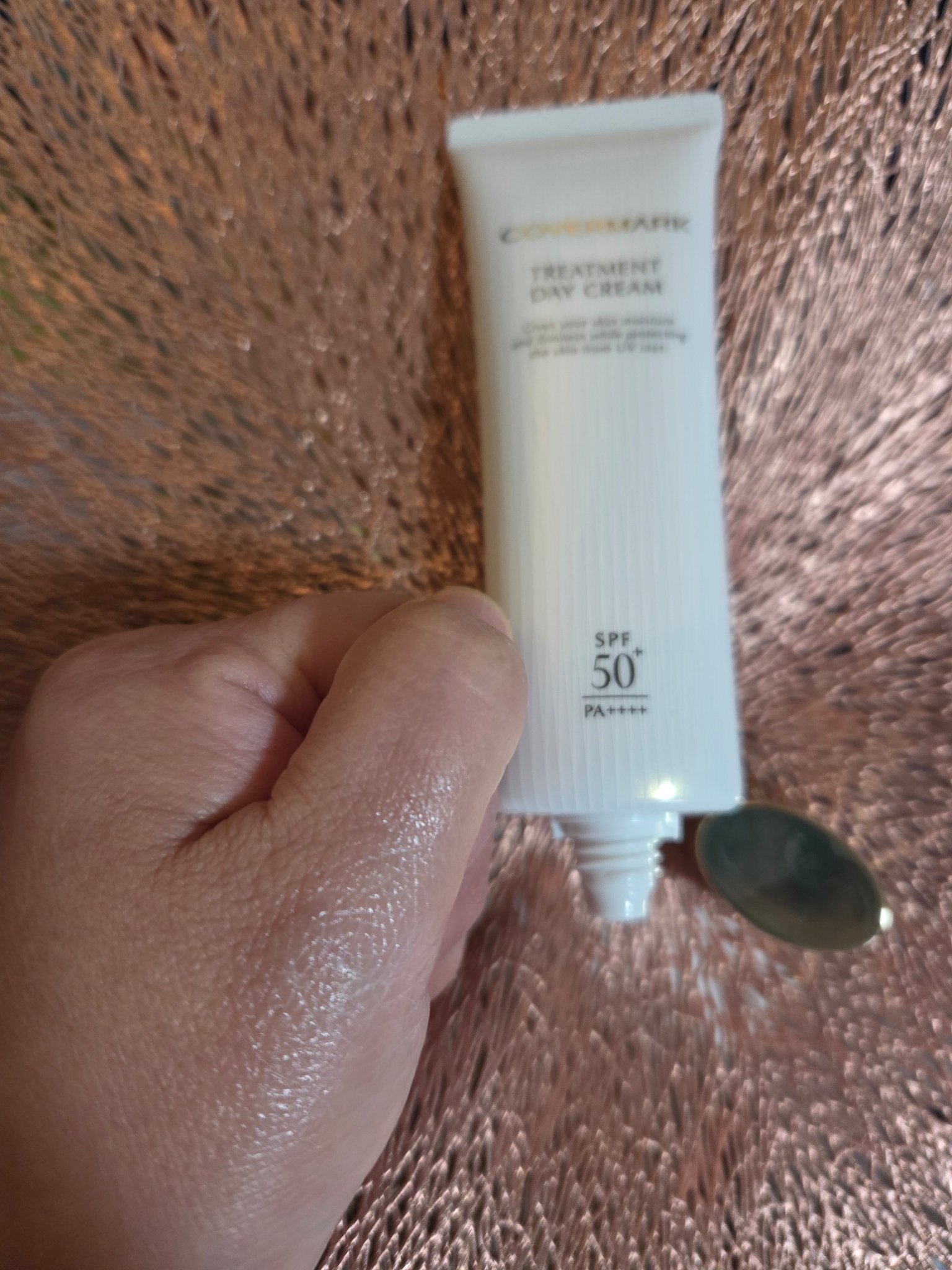 トリートメント デイ クリーム/COVERMARK/日焼け止めクリームを使ったクチコミ（3枚目）