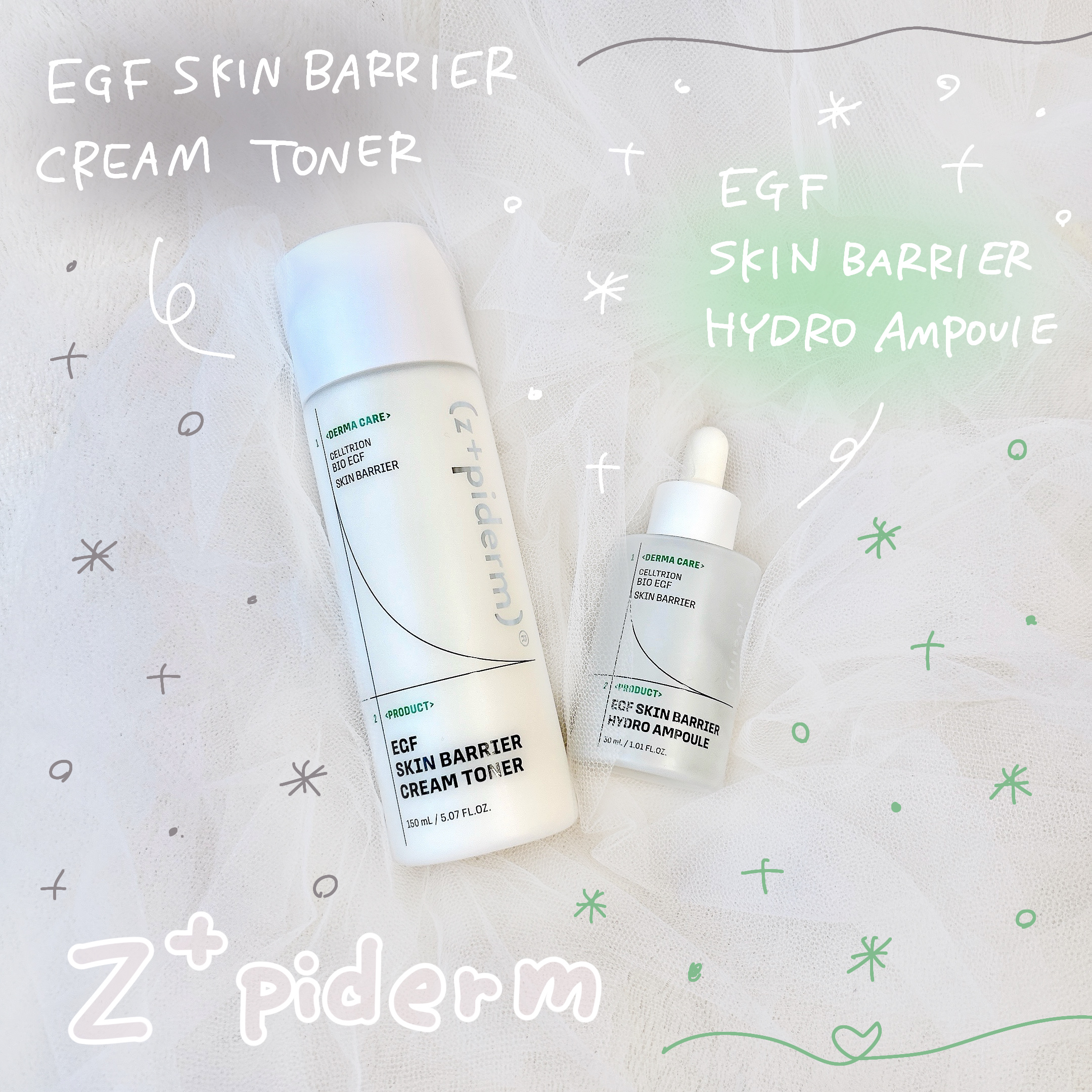 EGFスキンバリアハイドロアンプル/z+piderm/美容液を使ったクチコミ（1枚目）