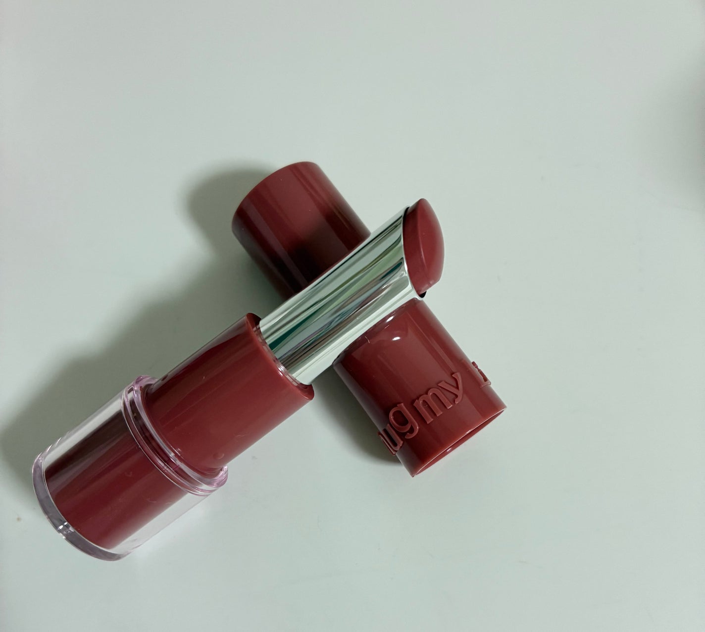 ハグマイリップ カラーロックプランピーバーム/up2me/口紅を使ったクチコミ(4枚目)