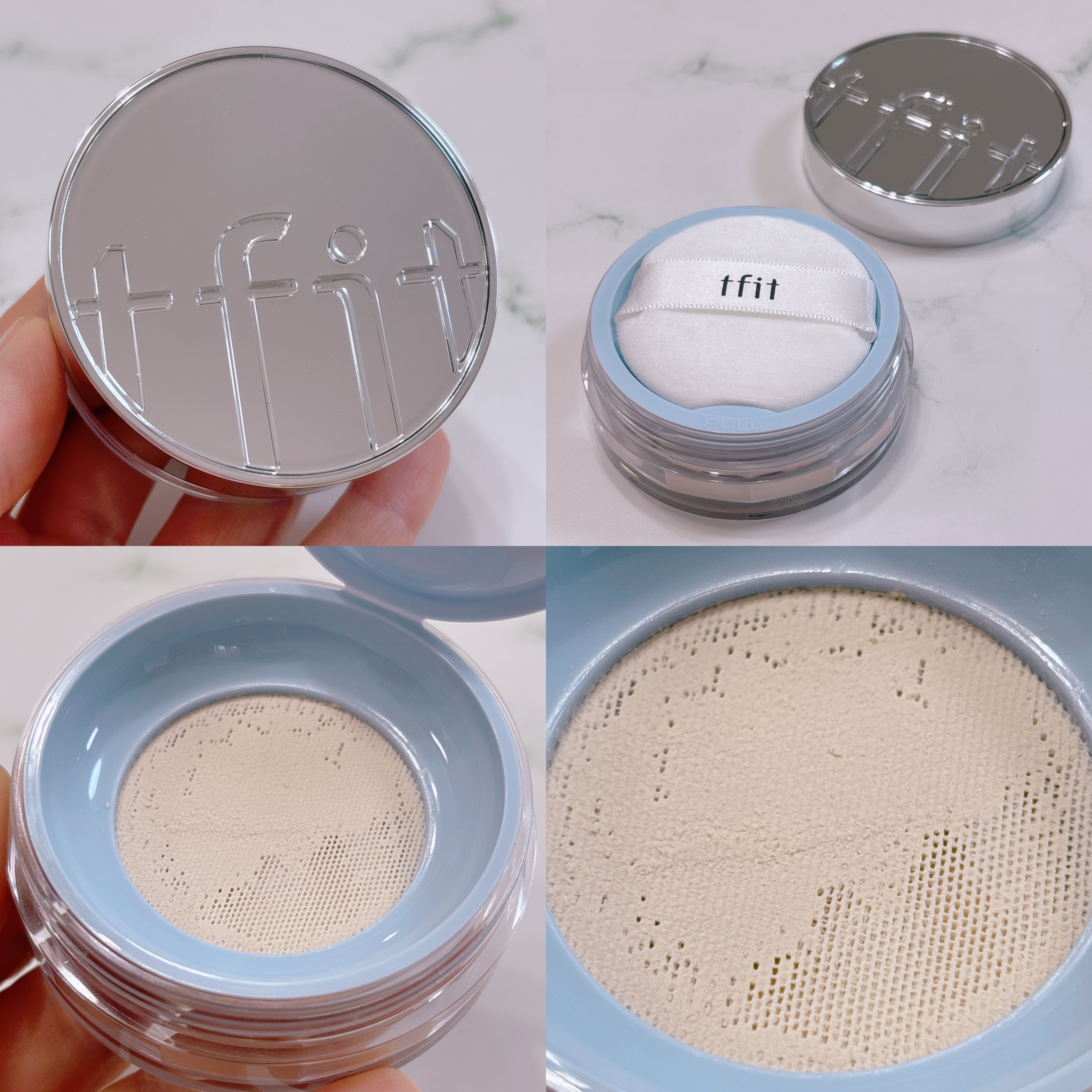 トランスルーセントセットエッセンシャルパウダー 02スキンベージュ/TFIT/ルースパウダーを使ったクチコミ（2枚目）