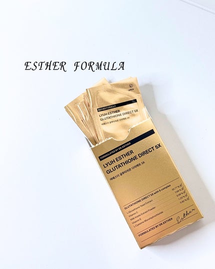 ヨエスターグルタチオンダイレクト5X/ESTHER FORMULA/美容サプリメントを使ったクチコミ(5枚目)