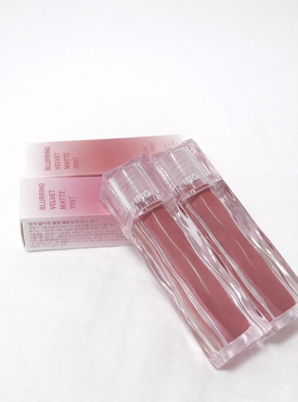 ブラーリングベルベットマットティント/INGA/リップティントを使ったクチコミ（1枚目）