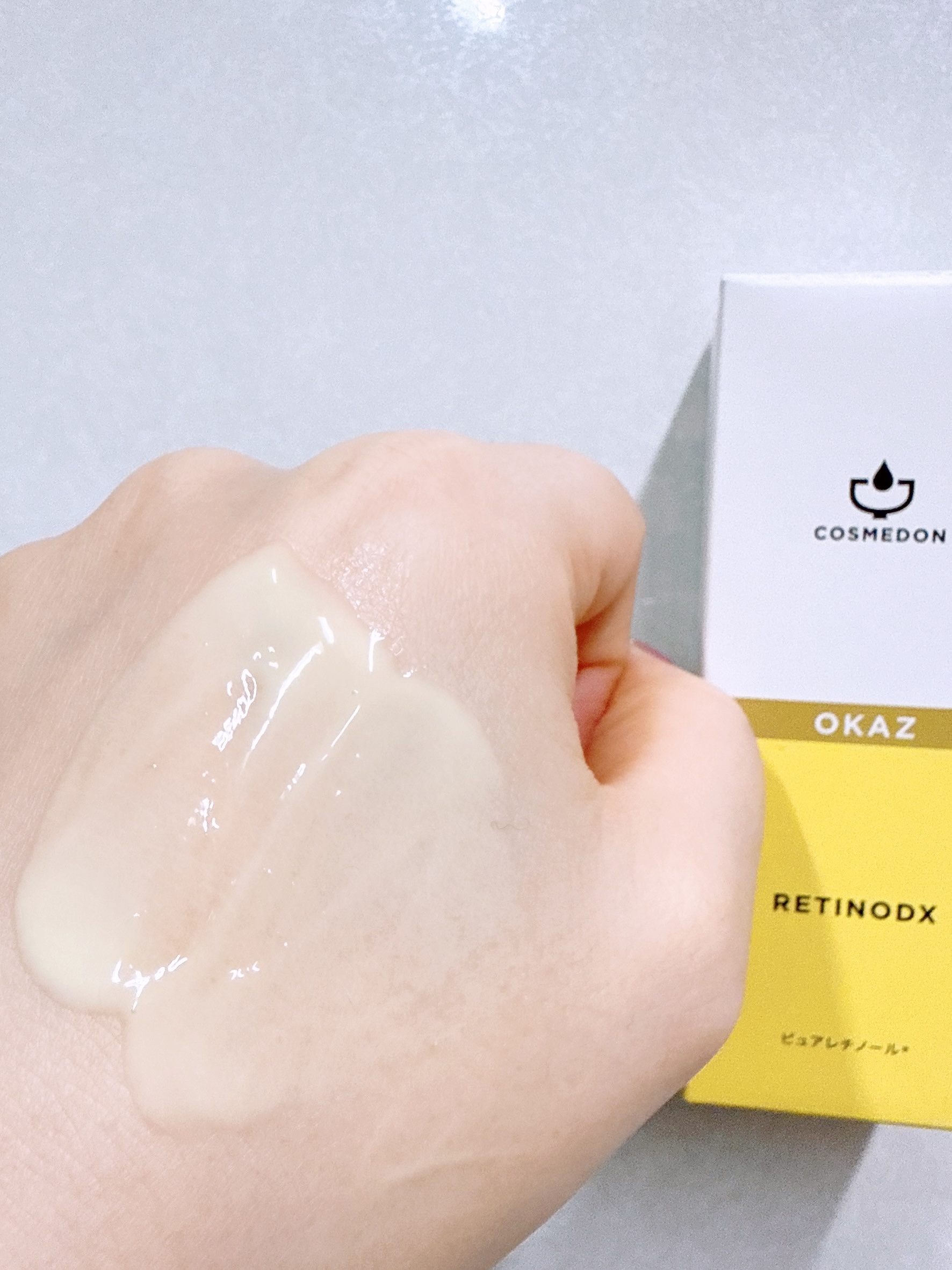 オカズ レチノデラックス/COSMEDON/美容液を使ったクチコミ（3枚目）