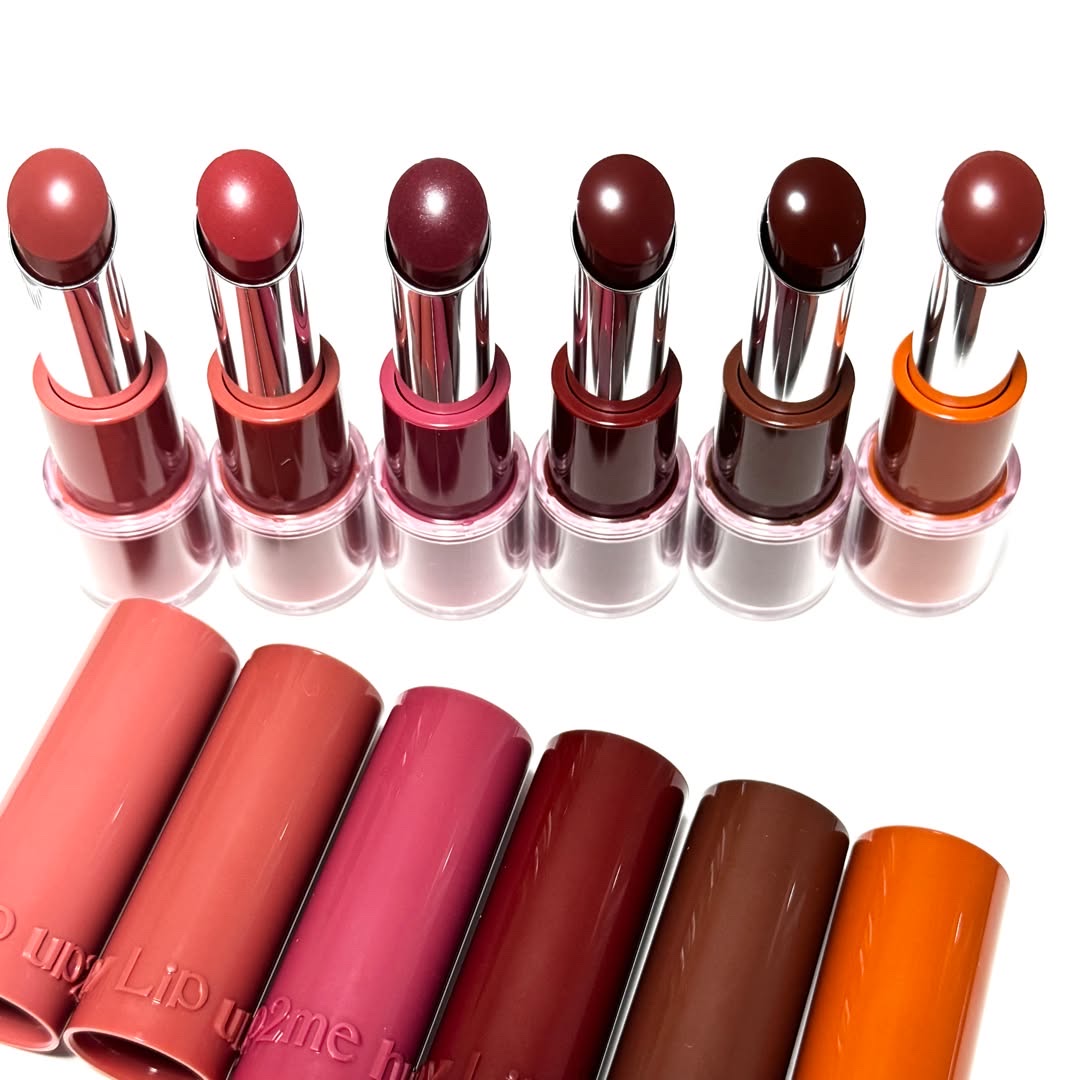 ハグマイリップ　カラーロックプランピーバーム/up2me/口紅を使ったクチコミ（3枚目）