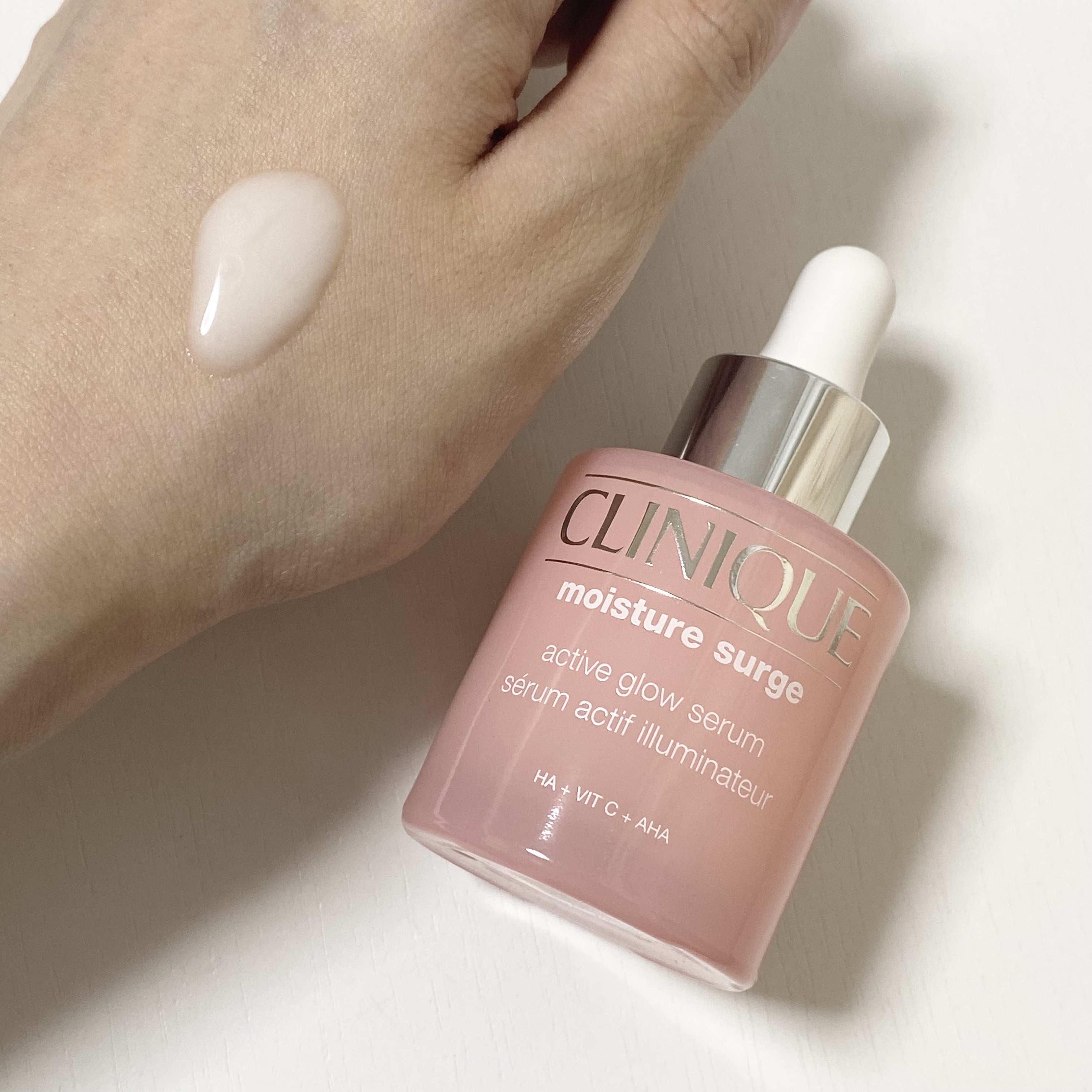 モイスチャー サージ グロウ リファイン セラム（美容液）/CLINIQUE/美容液を使ったクチコミ（3枚目）