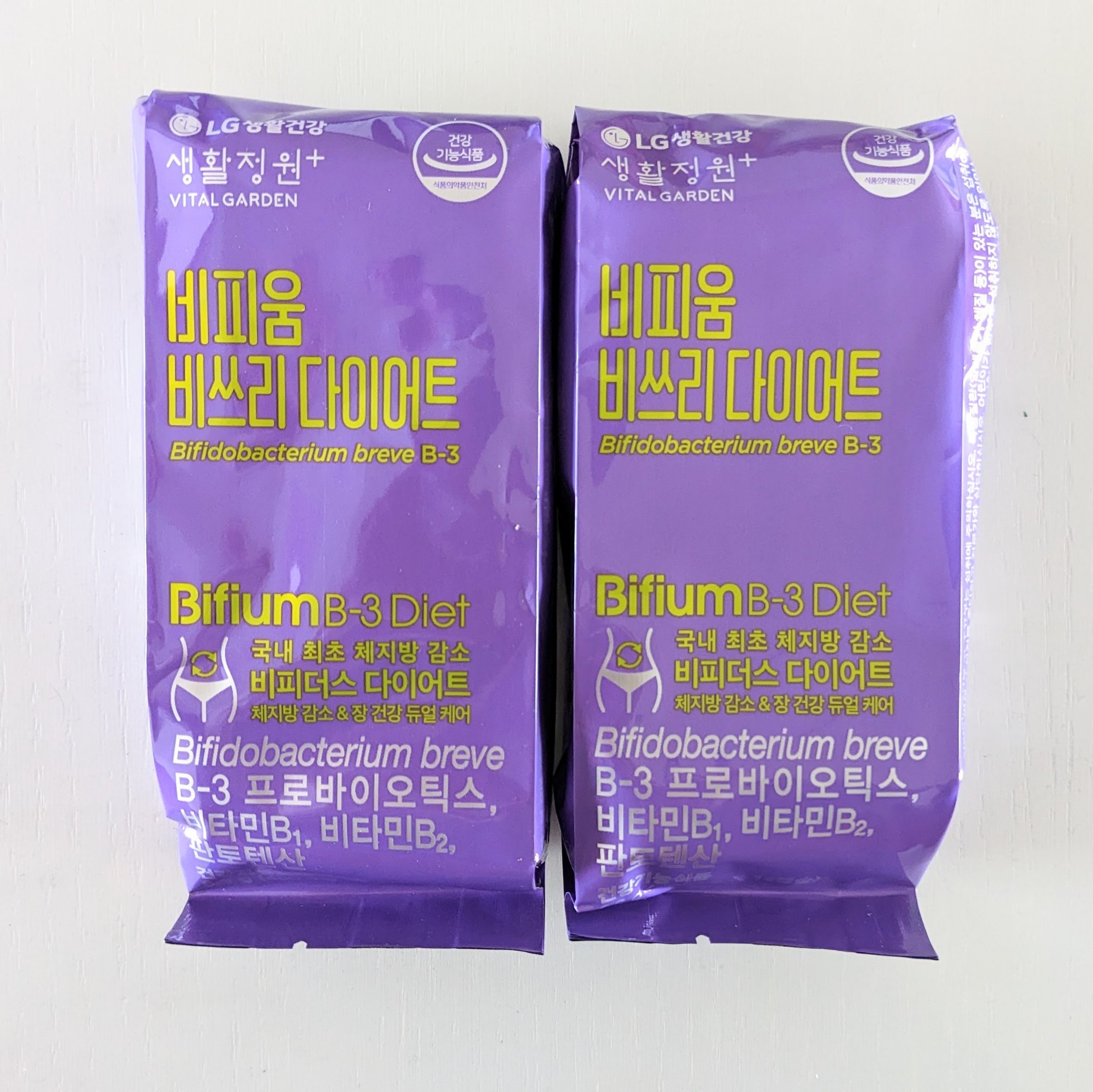 ビフィウム ビースリーダイエット/LG生活庭園/ボディサプリメントを使ったクチコミ（2枚目）