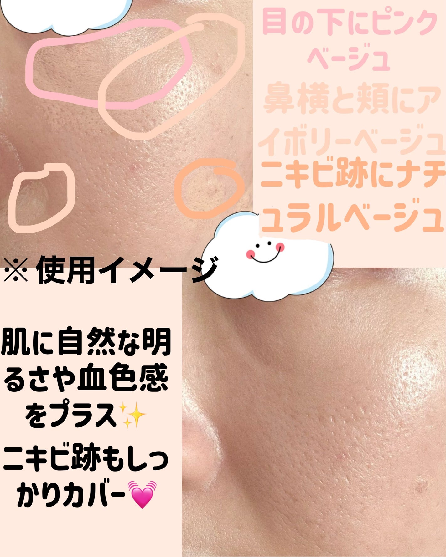 カバーアッププロコンシーラー/TFIT/パレットコンシーラーを使ったクチコミ(4枚目)