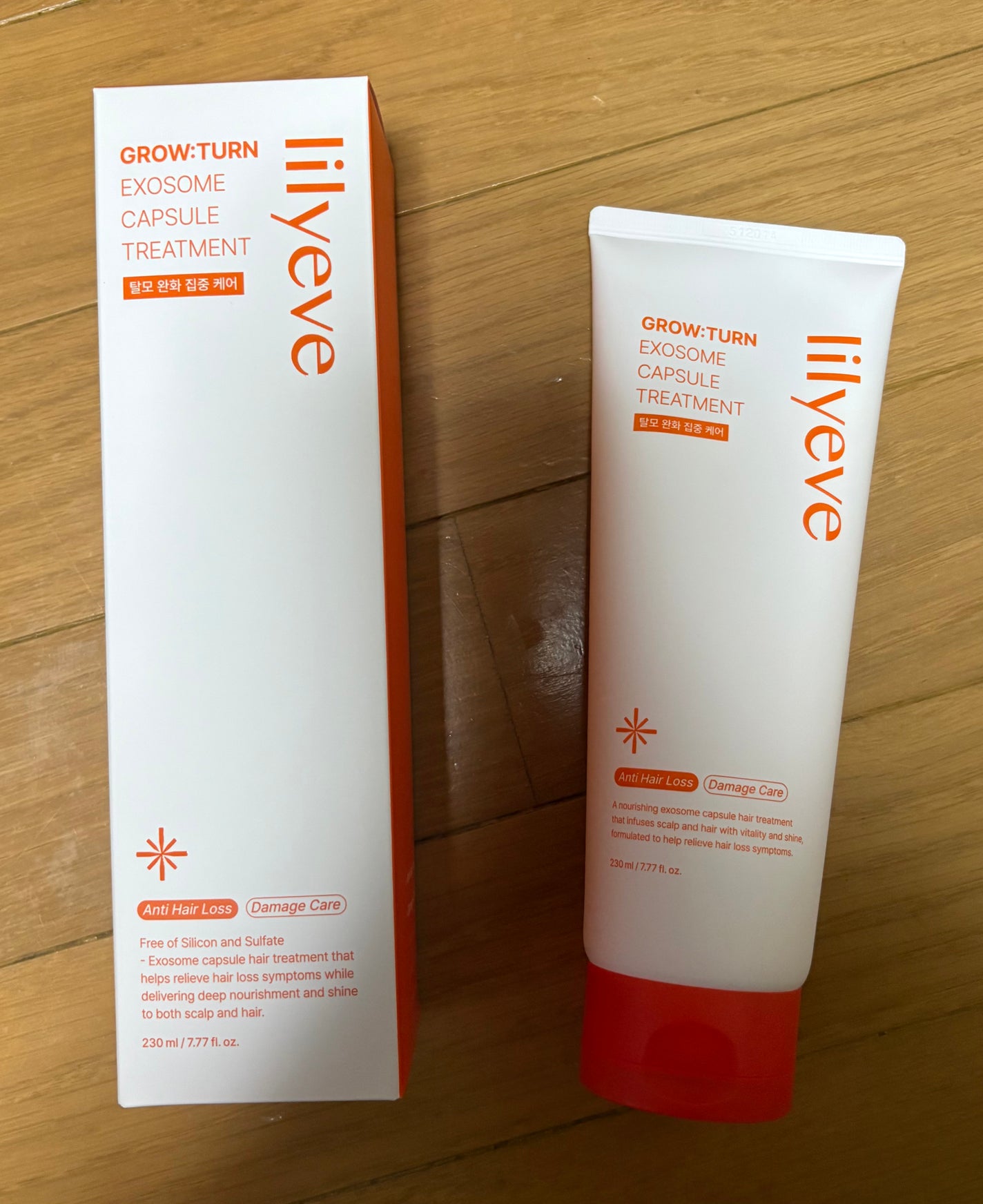 グローターン エクソソーム カプセル トリートメン/リリーイブ/洗い流すヘアトリートメントを使ったクチコミ(1枚目)