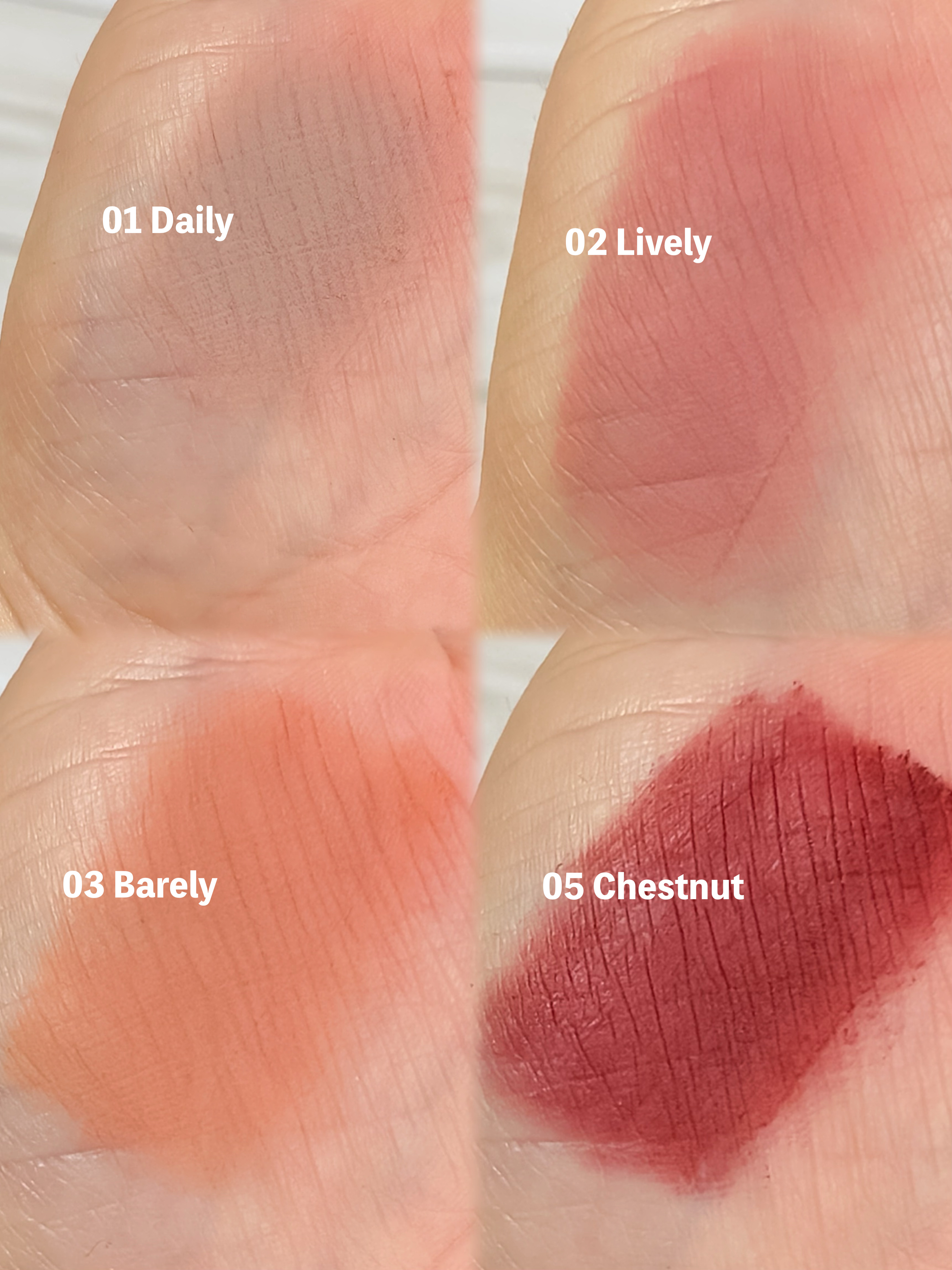 Dewy Tint/A.chi/リップティントを使ったクチコミ（3枚目）