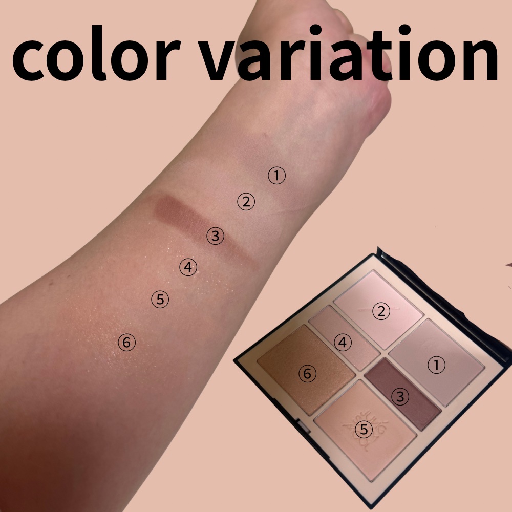 アーティストアイパレット/JUNG SAEM MOOL/アイシャドウパレットを使ったクチコミ（3枚目）