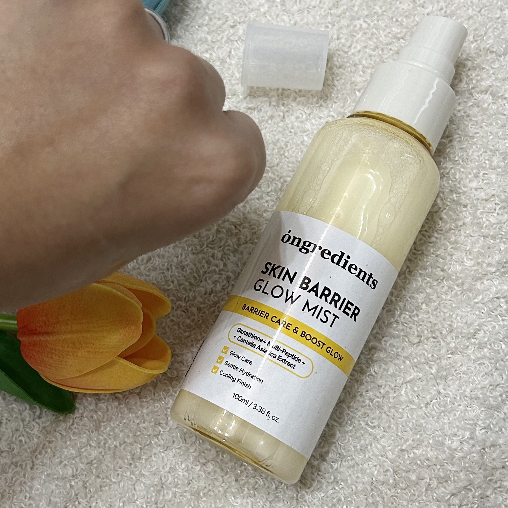 オングリディエンツ スキンバリアカーミングローション EX/Ongredients/乳液を使ったクチコミ（3枚目）