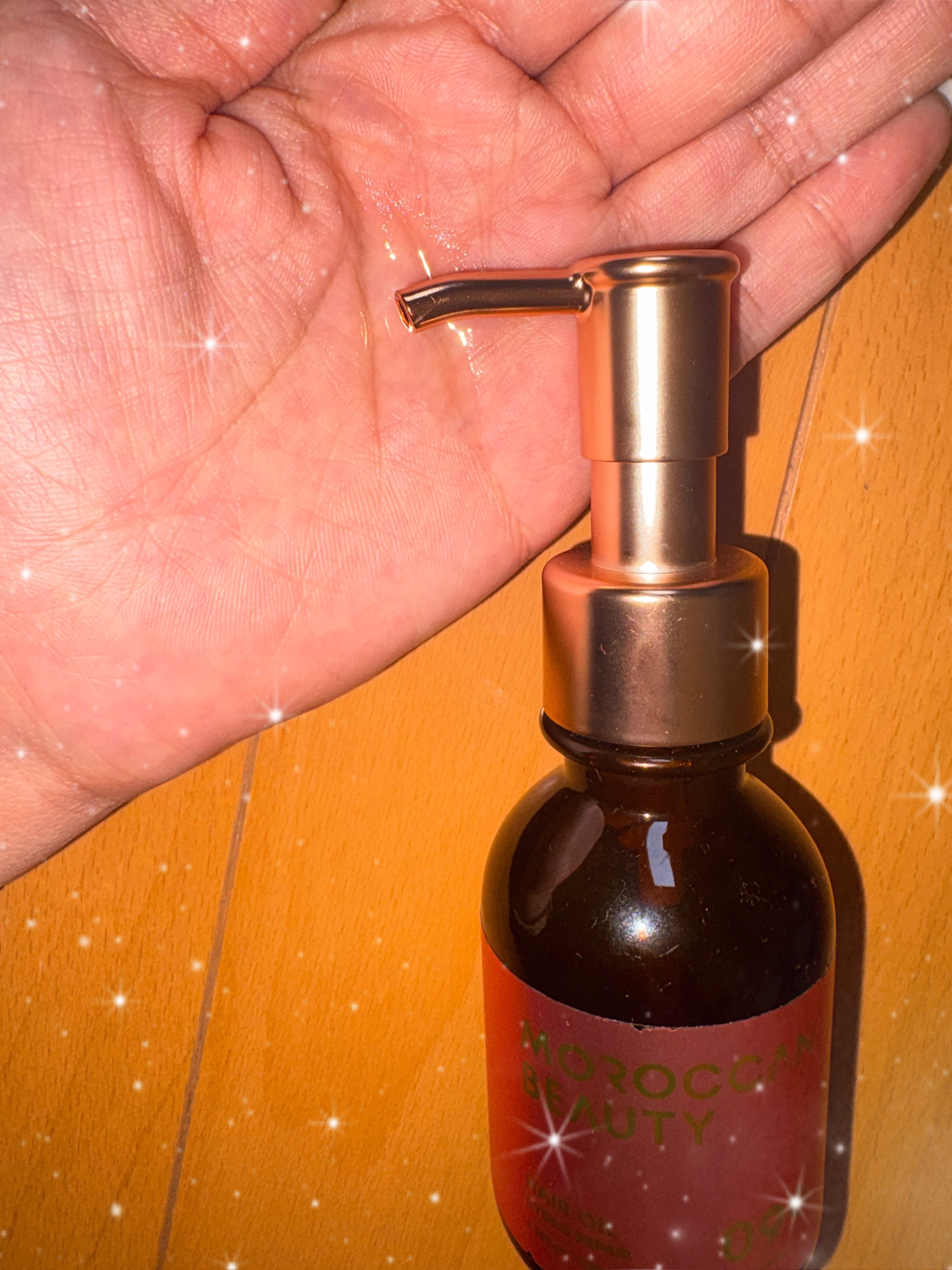 モロッカンビューティ ハイドロリペア ヘアオイル/モロッカンビューティ/ヘアオイルを使ったクチコミ（1枚目）