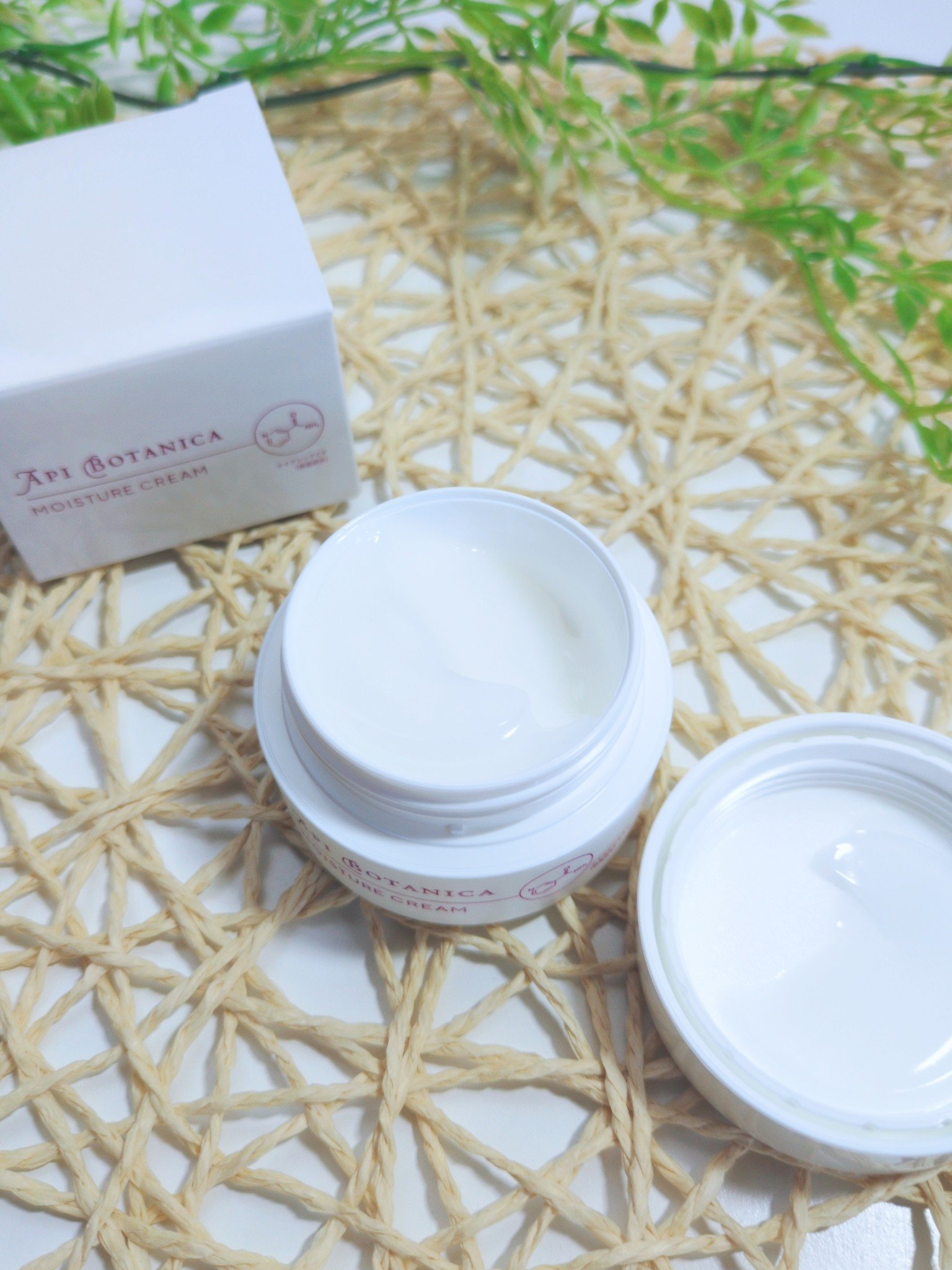 アピボタニカ モイスチャークリーム/エリデン/フェイスクリームを使ったクチコミ（2枚目）