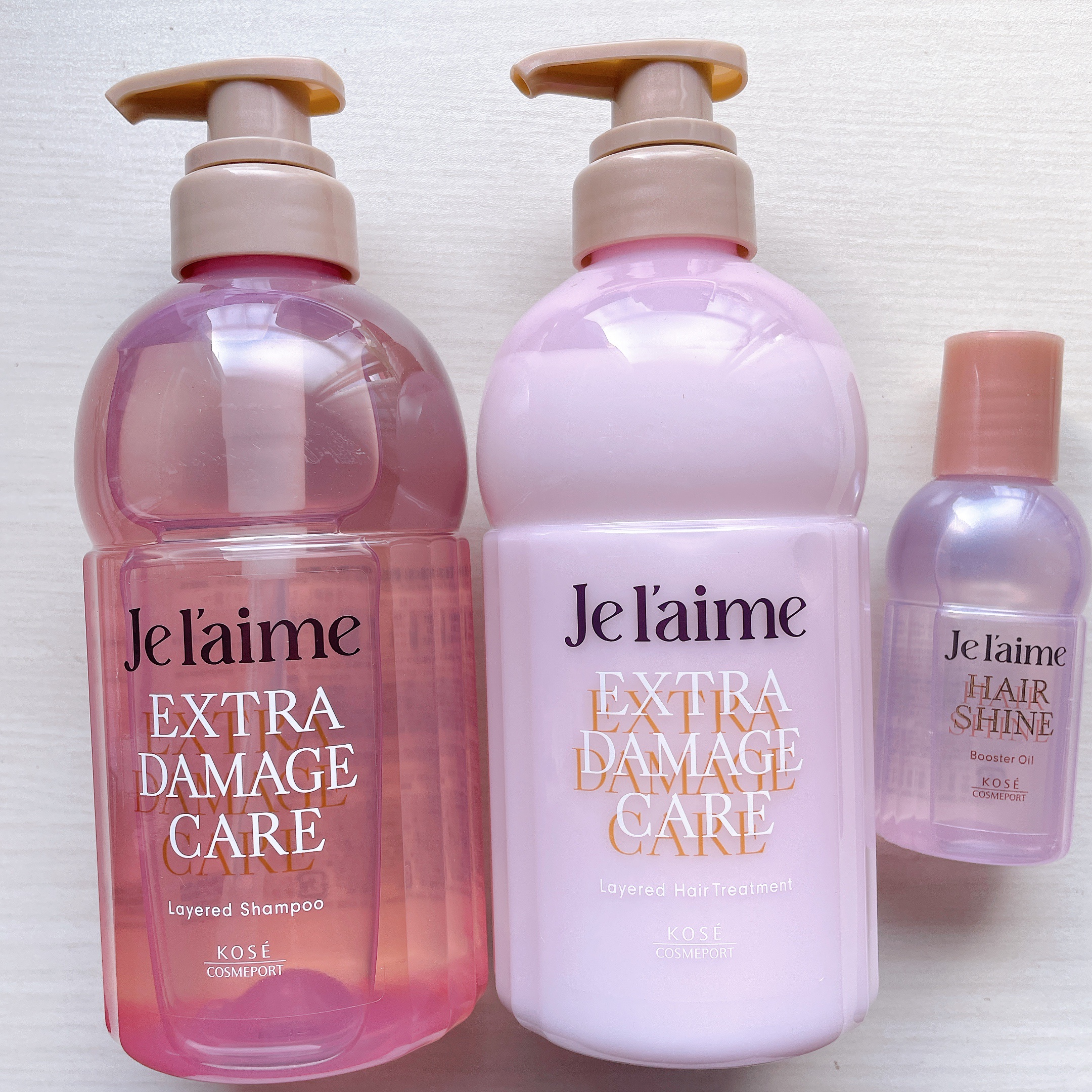 ジュレーム レイヤード ヘアシャイン ブースターオイル/Je l'aime/ヘアオイルを使ったクチコミ（1枚目）