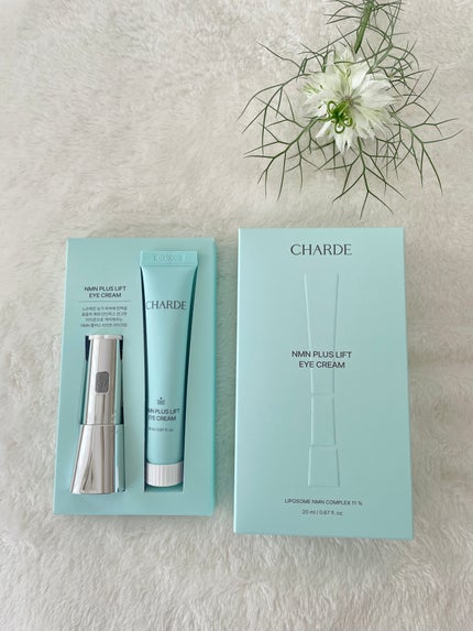 NMNプラスリフトアイクリーム/CHARDE/アイケア・アイクリームを使ったクチコミ(1枚目)