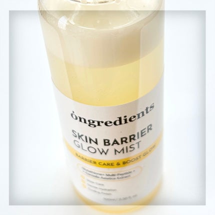 オングリディエンツ スキンバリアグローミスト/Ongredients/ミスト状化粧水を使ったクチコミ(2枚目)