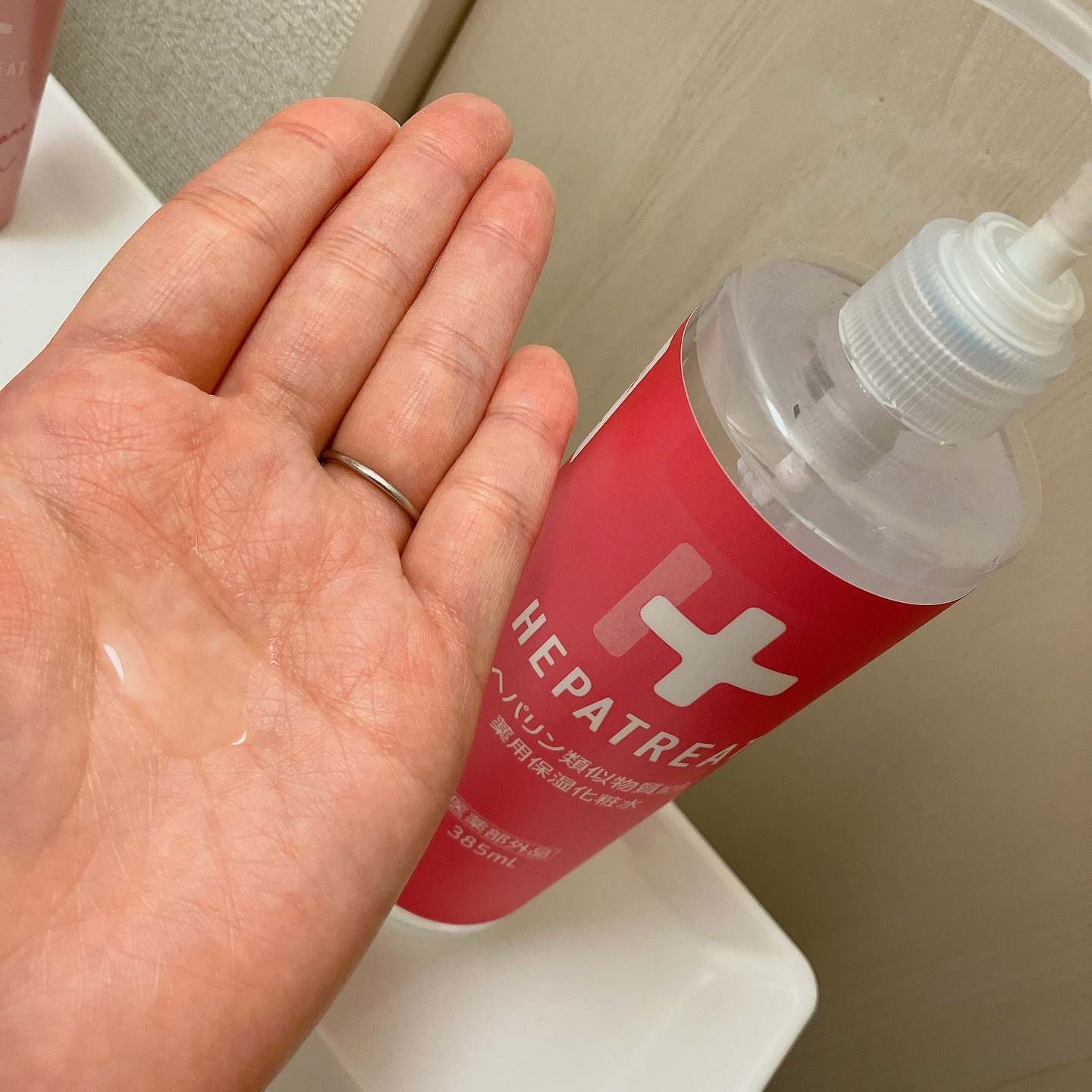 ヘパトリート 薬用保湿化粧水/ゼトックスタイル/化粧水を使ったクチコミ（3枚目）