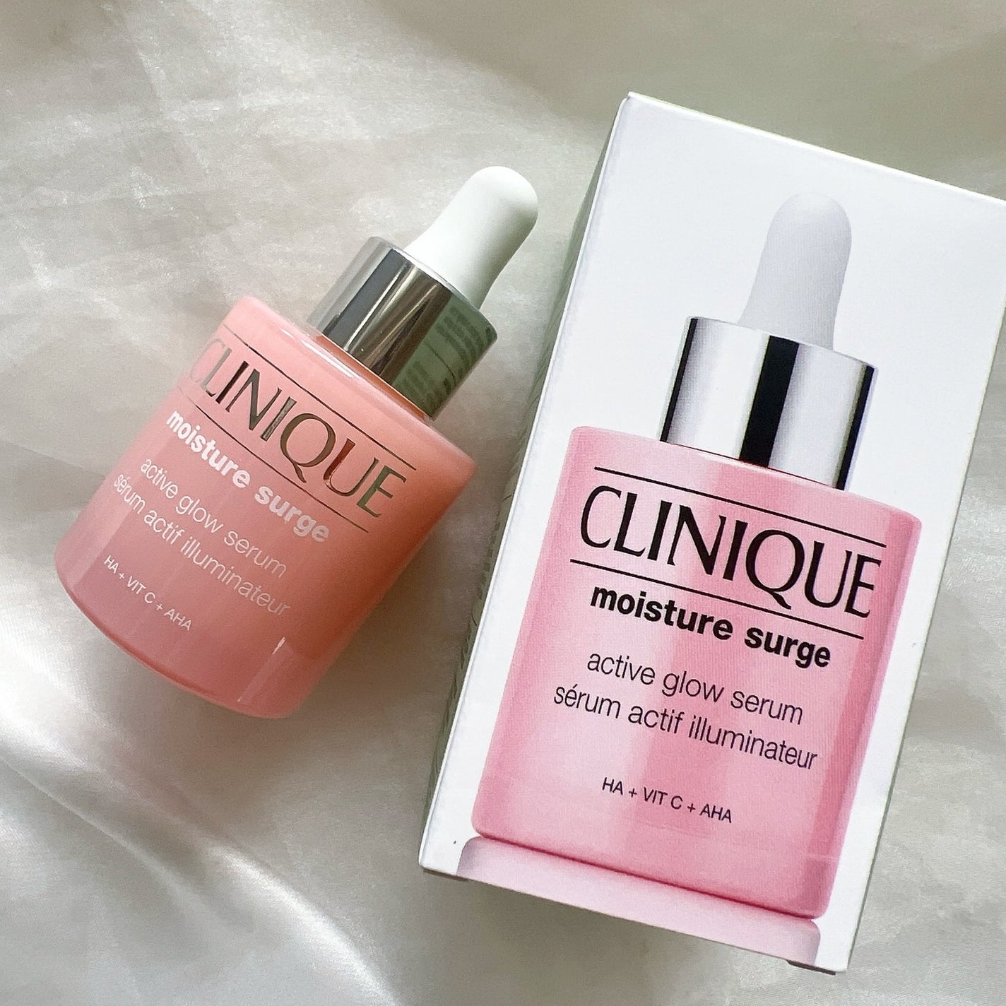 モイスチャー サージ グロウ リファイン セラム(美容液)/CLINIQUE/美容液を使ったクチコミ(5枚目)