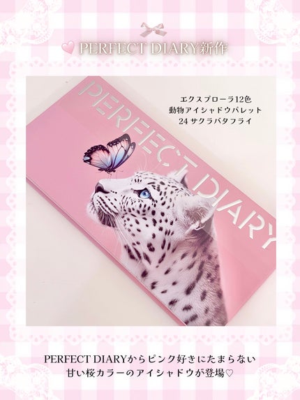 エクスプローラ12色 動物アイシャドウパレット/PERFECT DIARY/アイシャドウパレットを使ったクチコミ(2枚目)