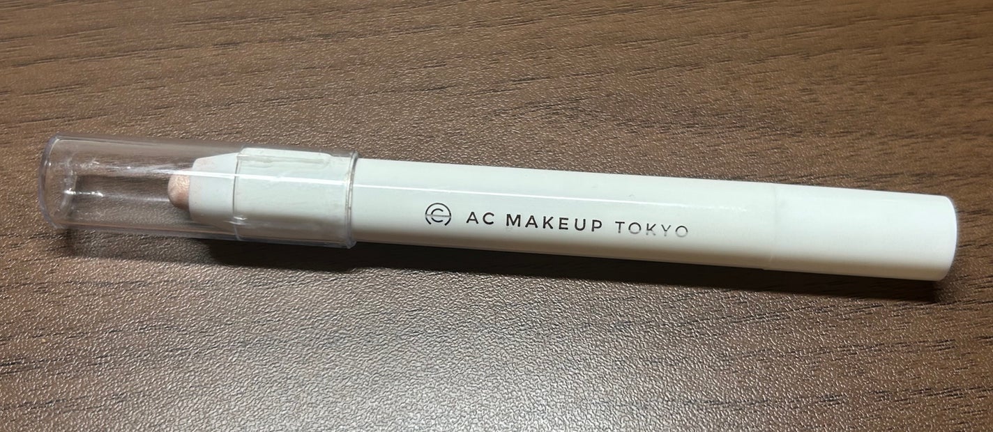 AC シークレット ティアーズバッグ ハイライター/セリア/クリームハイライトを使ったクチコミ(4枚目)