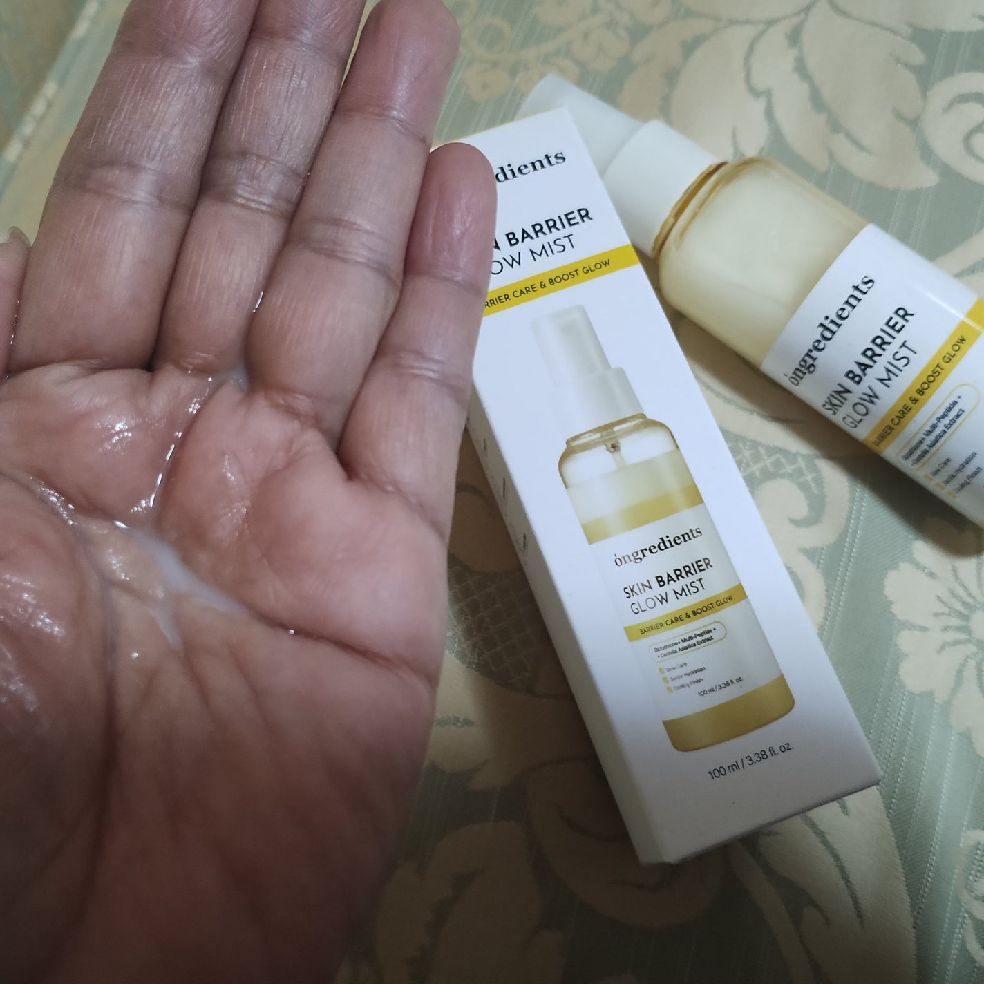 オングリディエンツ スキンバリアカーミングローション EX/Ongredients/乳液を使ったクチコミ(6枚目)