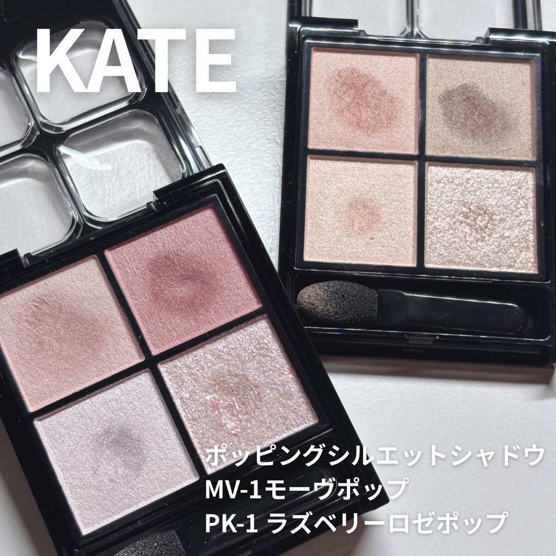 ケイト ポッピングシルエットシャドウ/KATE/アイシャドウパレットを使ったクチコミ（1枚目）