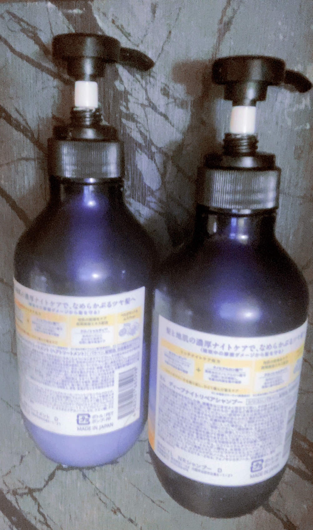 カームナイトリペアシャンプー／トリートメント/YOLU/シャンプー・コンディショナーを使ったクチコミ（2枚目）