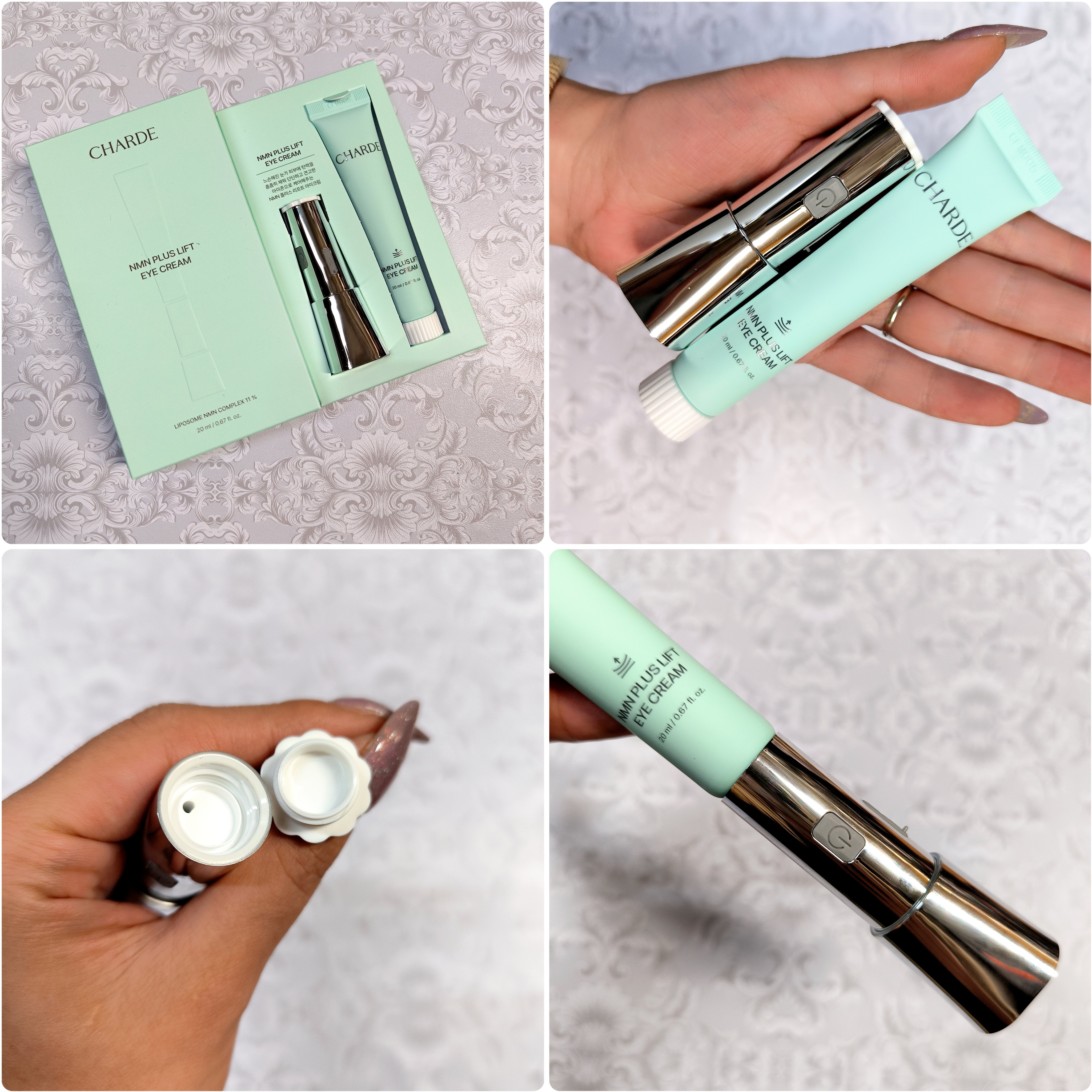 NMNプラスリフトアイクリーム/CHARDE/アイケア・アイクリームを使ったクチコミ（2枚目）