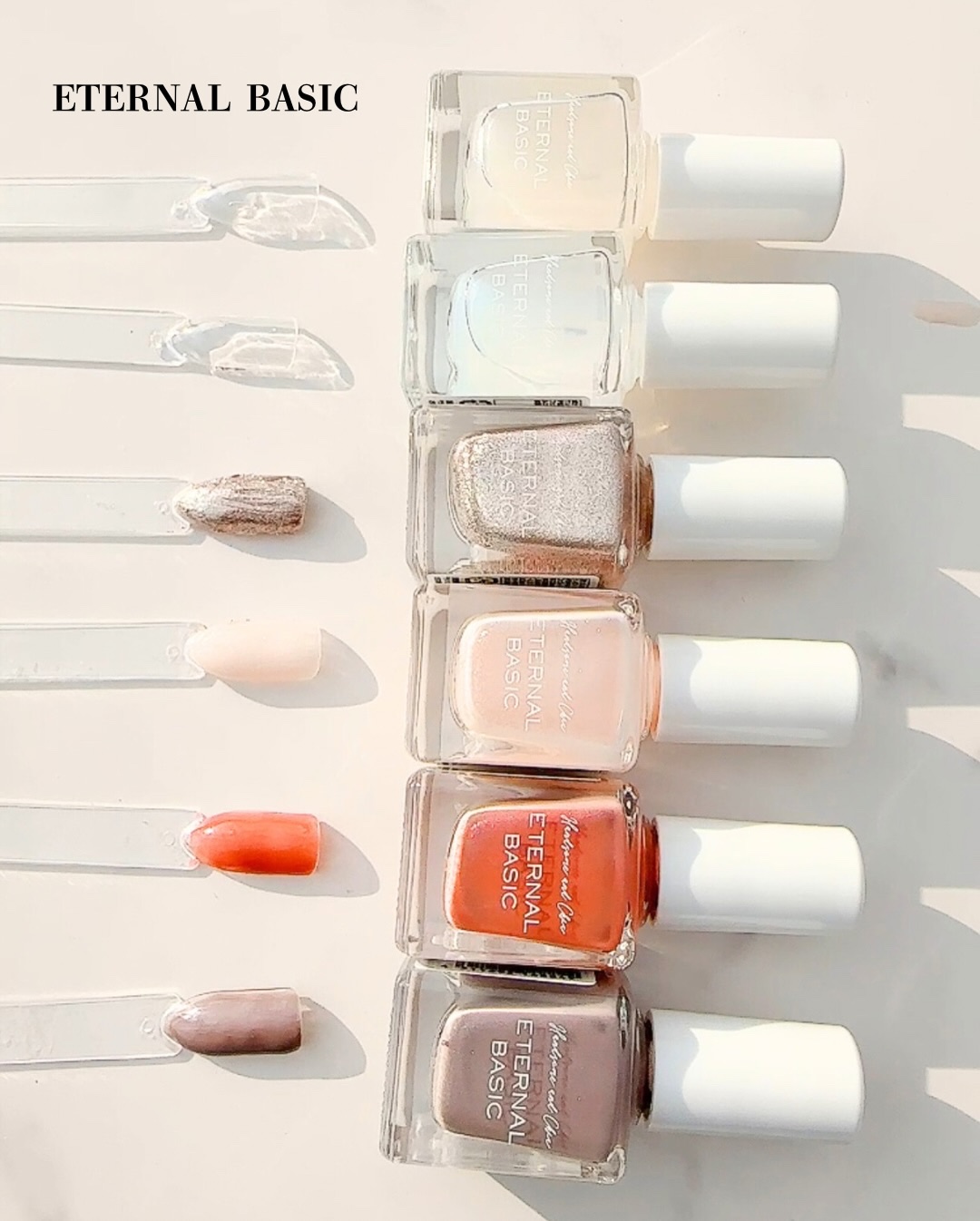 eternal basic EB フローレスボリュームトップコートのクチコミ「♡
♡
♡

#PR

【ETERNAL BASIC】「WATERY NAIL」

・EB ウ.....」（3枚目）