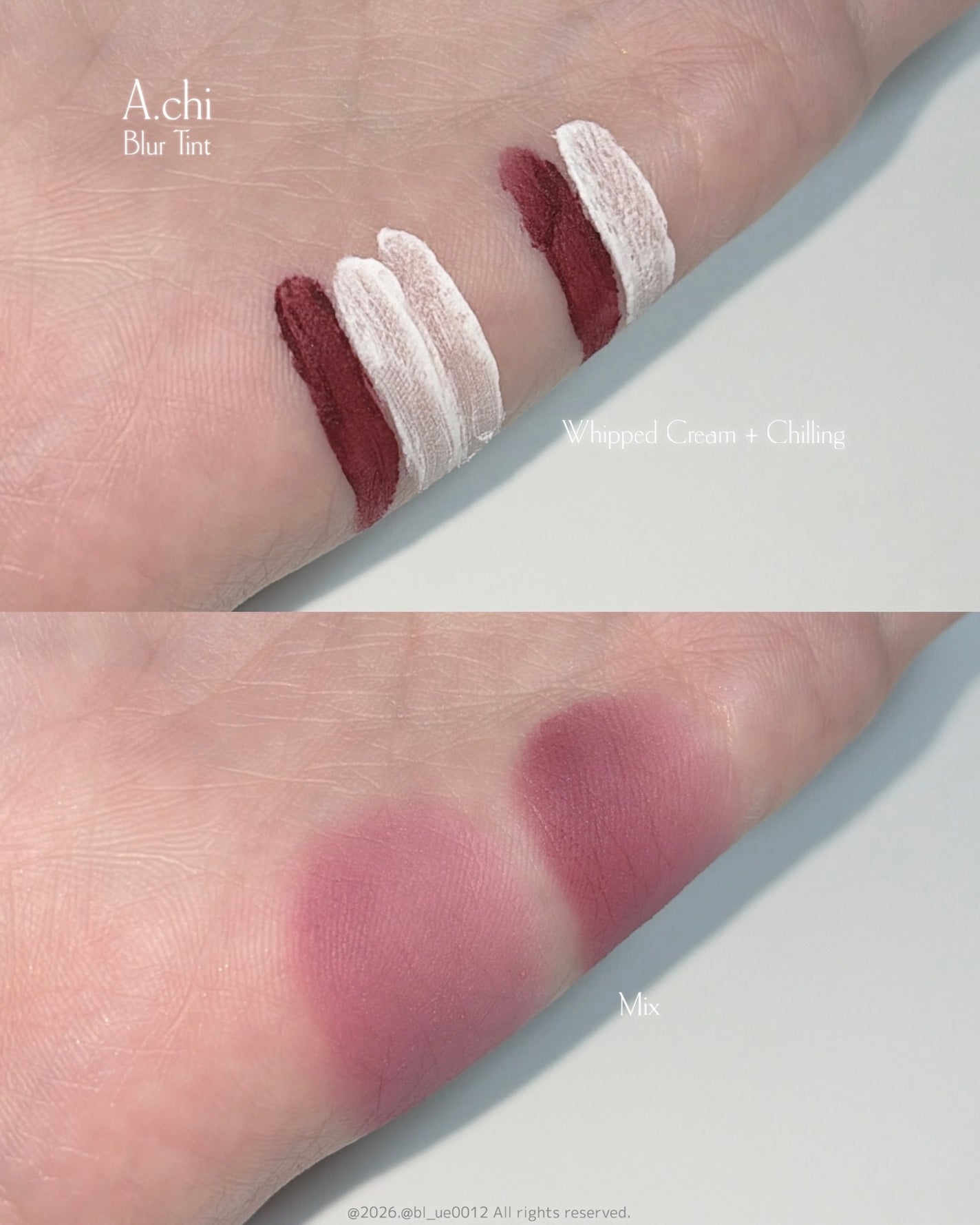 ブラーティント/A.chi/リップティントを使ったクチコミ(10枚目)